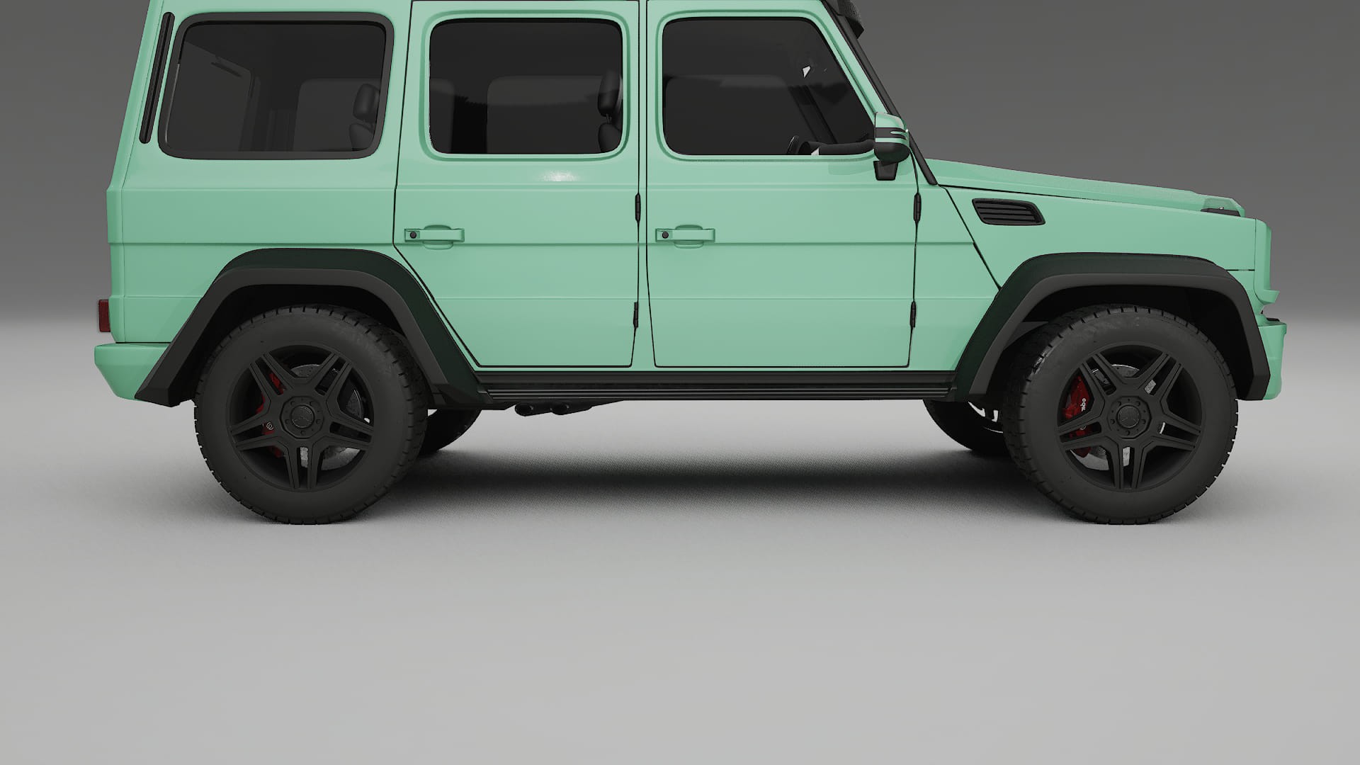 Mercedes G class 4x4 W463 TPU Lackschutzfolie | DUSTY Farbwechsel PPF – Komplett-Vorgeschnittener Kit