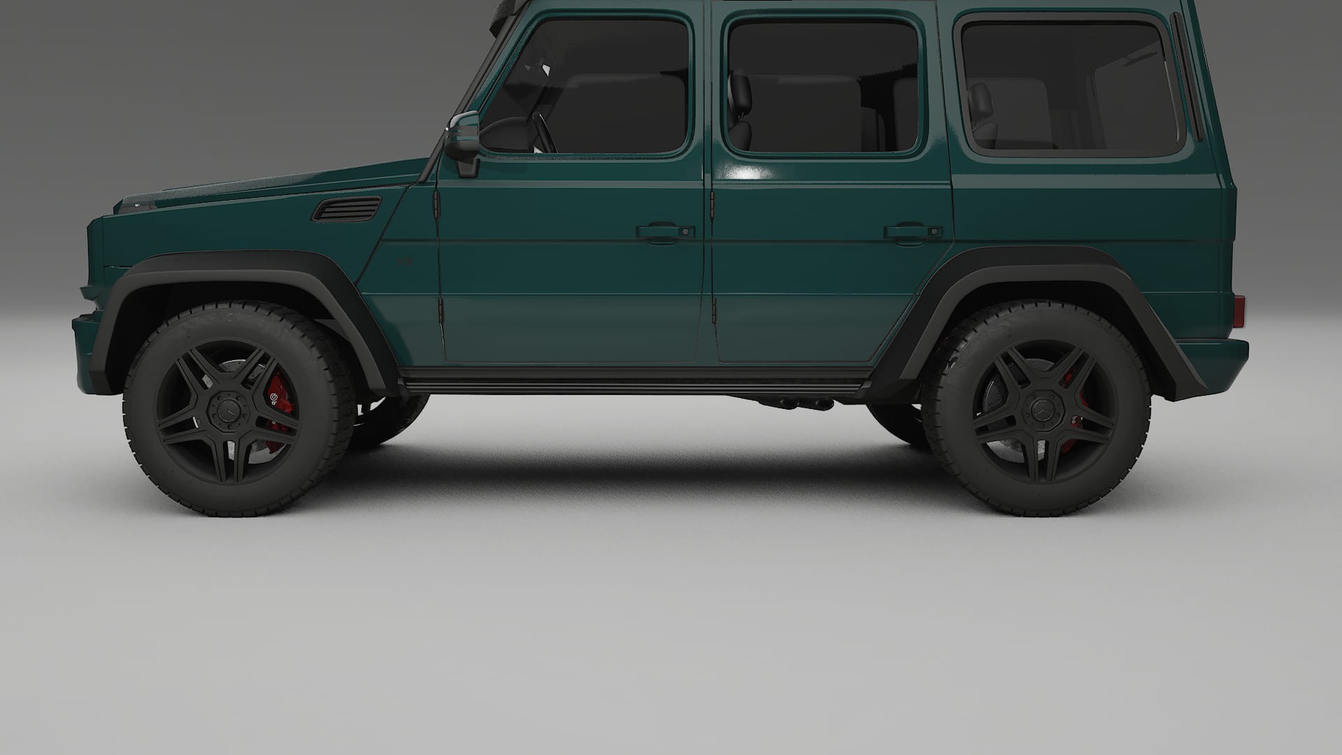 Mercedes G class 4x4 W463 TPU Lackschutzfolie | INFERNO Farbwechsel PPF – Komplett-Vorgeschnittener Kit