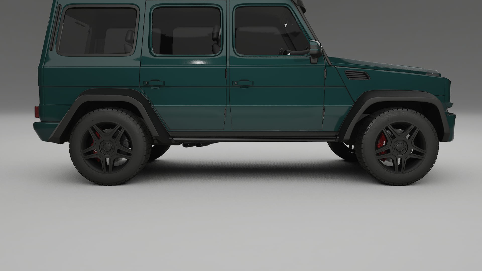 Mercedes G class 4x4 W463 TPU Lackschutzfolie | INFERNO Farbwechsel PPF – Komplett-Vorgeschnittener Kit