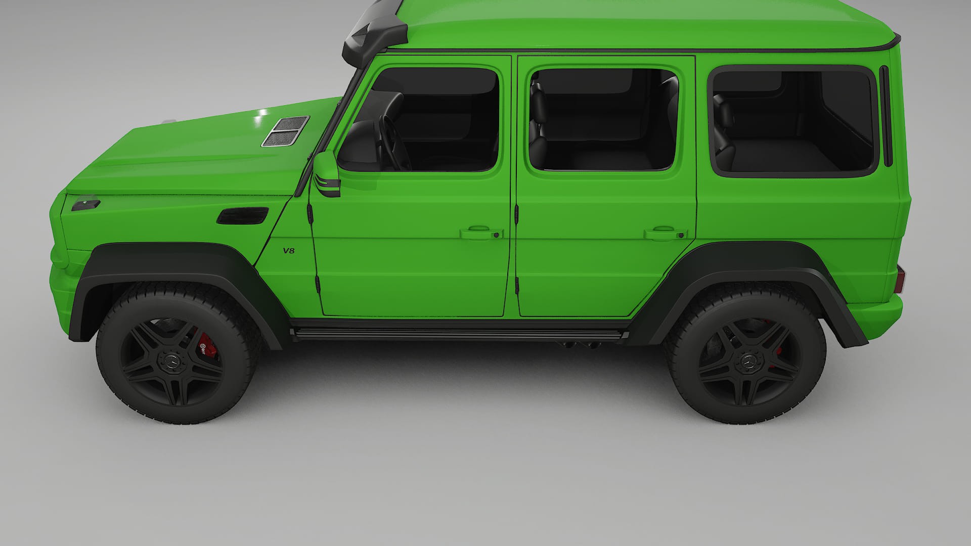 Mercedes G class 4x4 W463 TPU Lackschutzfolie | VENOM Farbwechsel PPF – Komplett-Vorgeschnittener Kit