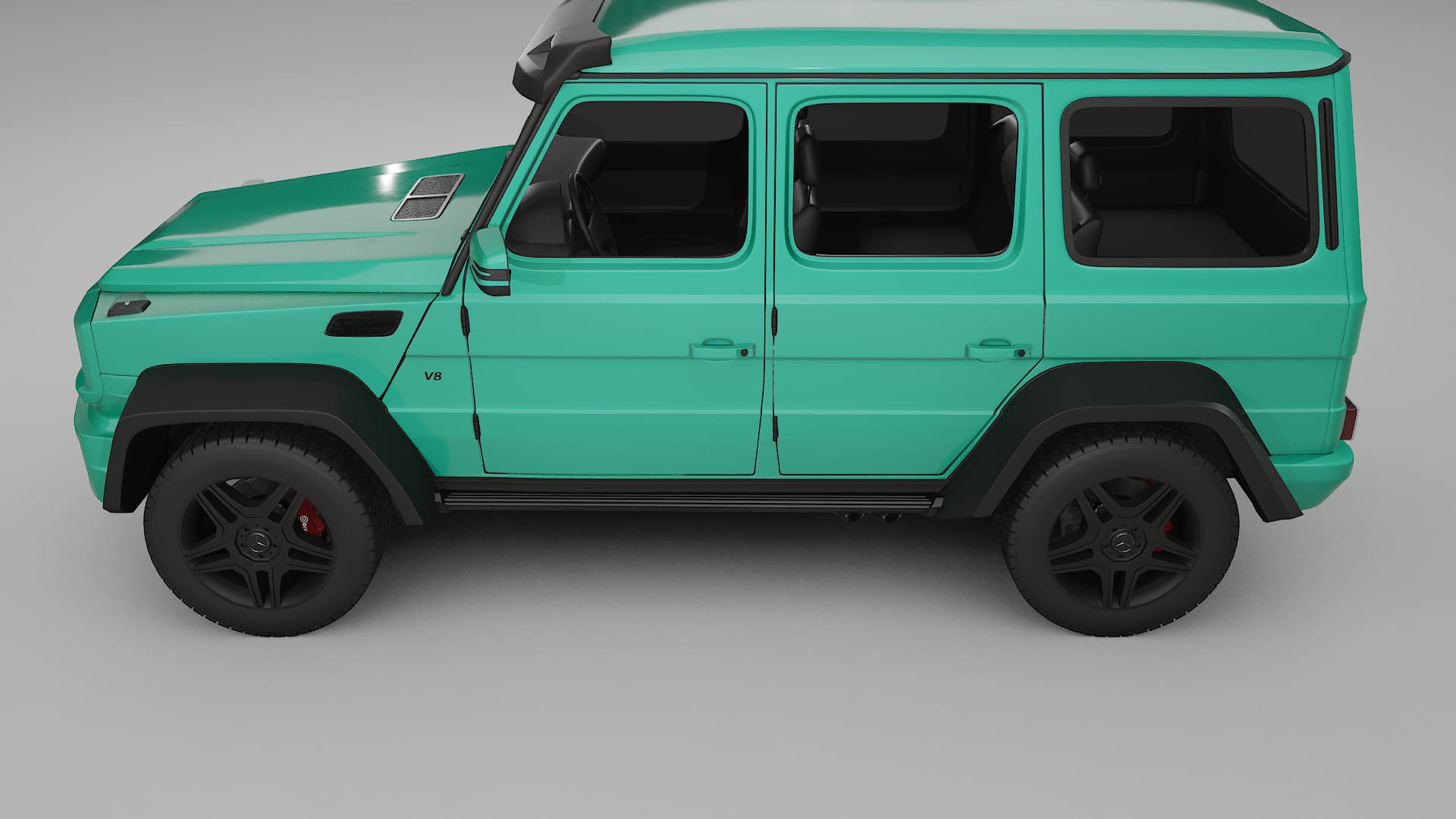 Mercedes G class 4x4 W463 TPU Lackschutzfolie | JEWEL Farbwechsel PPF – Komplett-Vorgeschnittener Kit