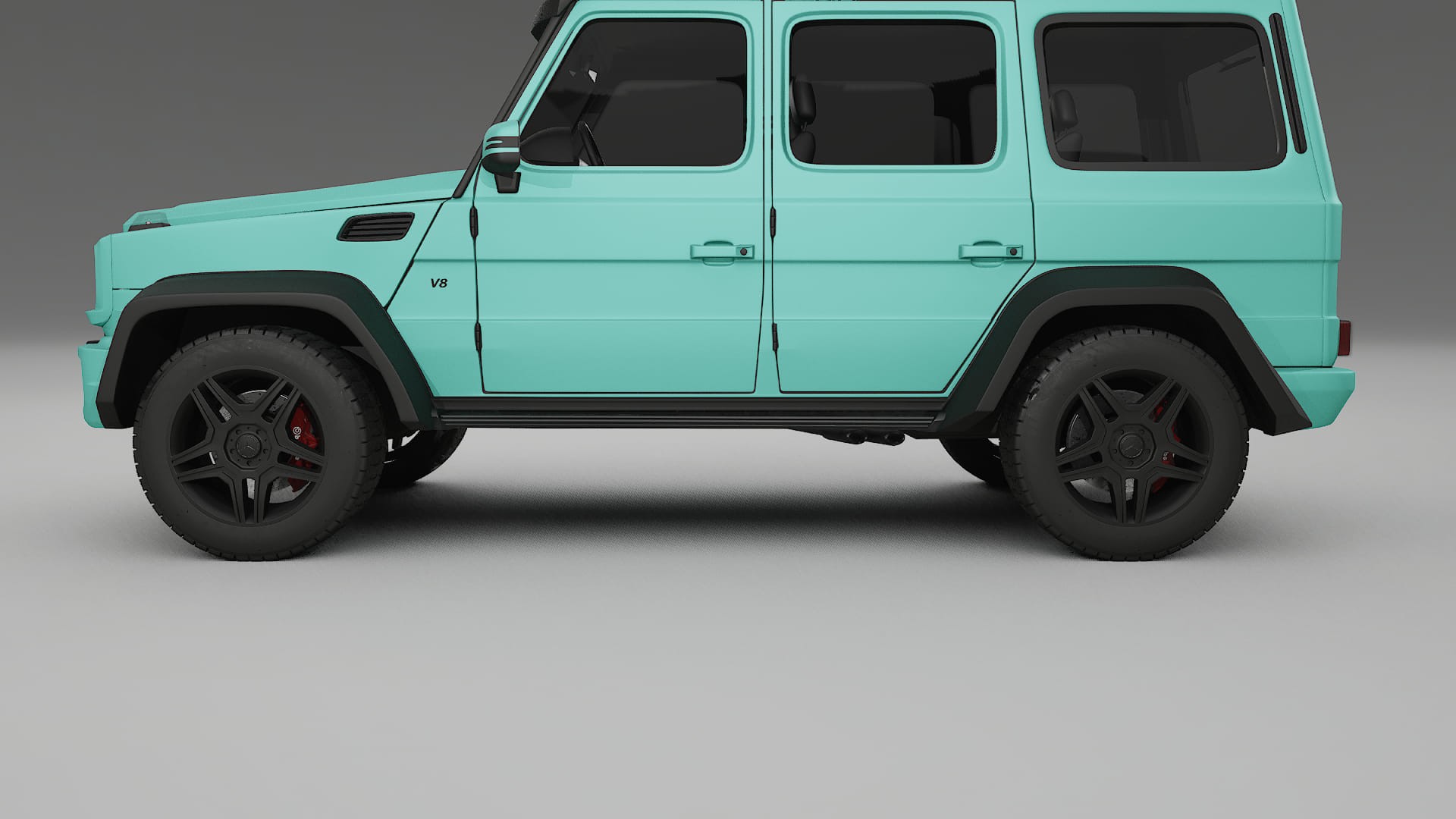 Mercedes G class 4x4 W463 TPU Lackschutzfolie | FROST Farbwechsel PPF – Komplett-Vorgeschnittener Kit