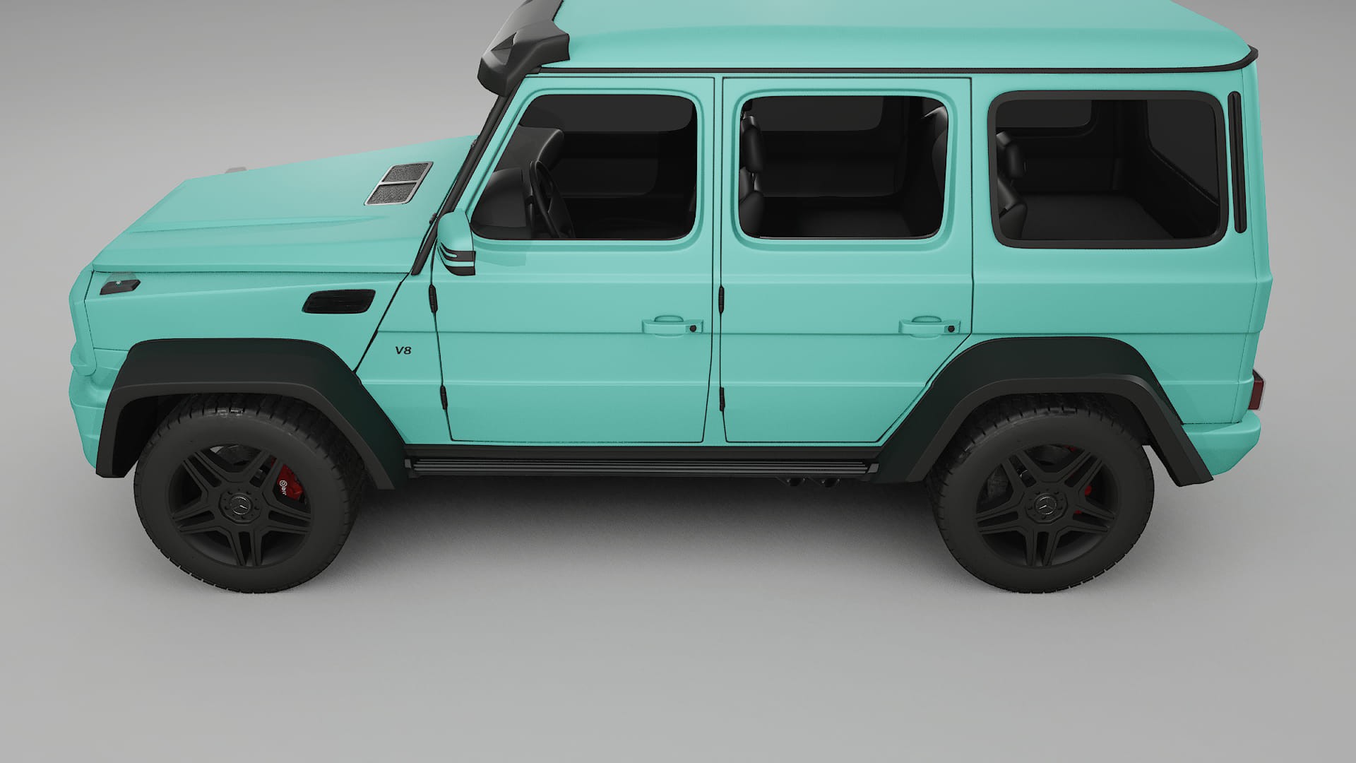 Mercedes G class 4x4 W463 TPU Lackschutzfolie | FROST Farbwechsel PPF – Komplett-Vorgeschnittener Kit
