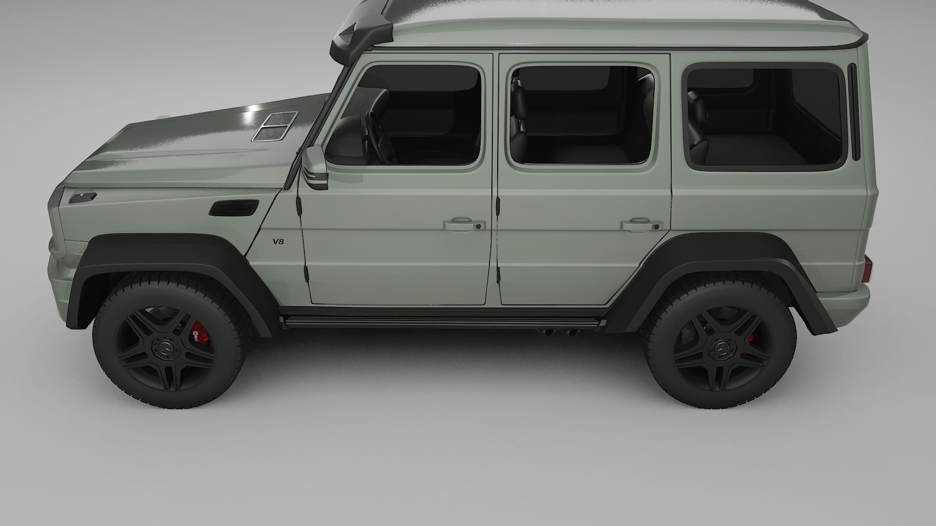 Mercedes G class 4x4 W463 TPU Lackschutzfolie | SLATE Farbwechsel PPF – Komplett-Vorgeschnittener Kit