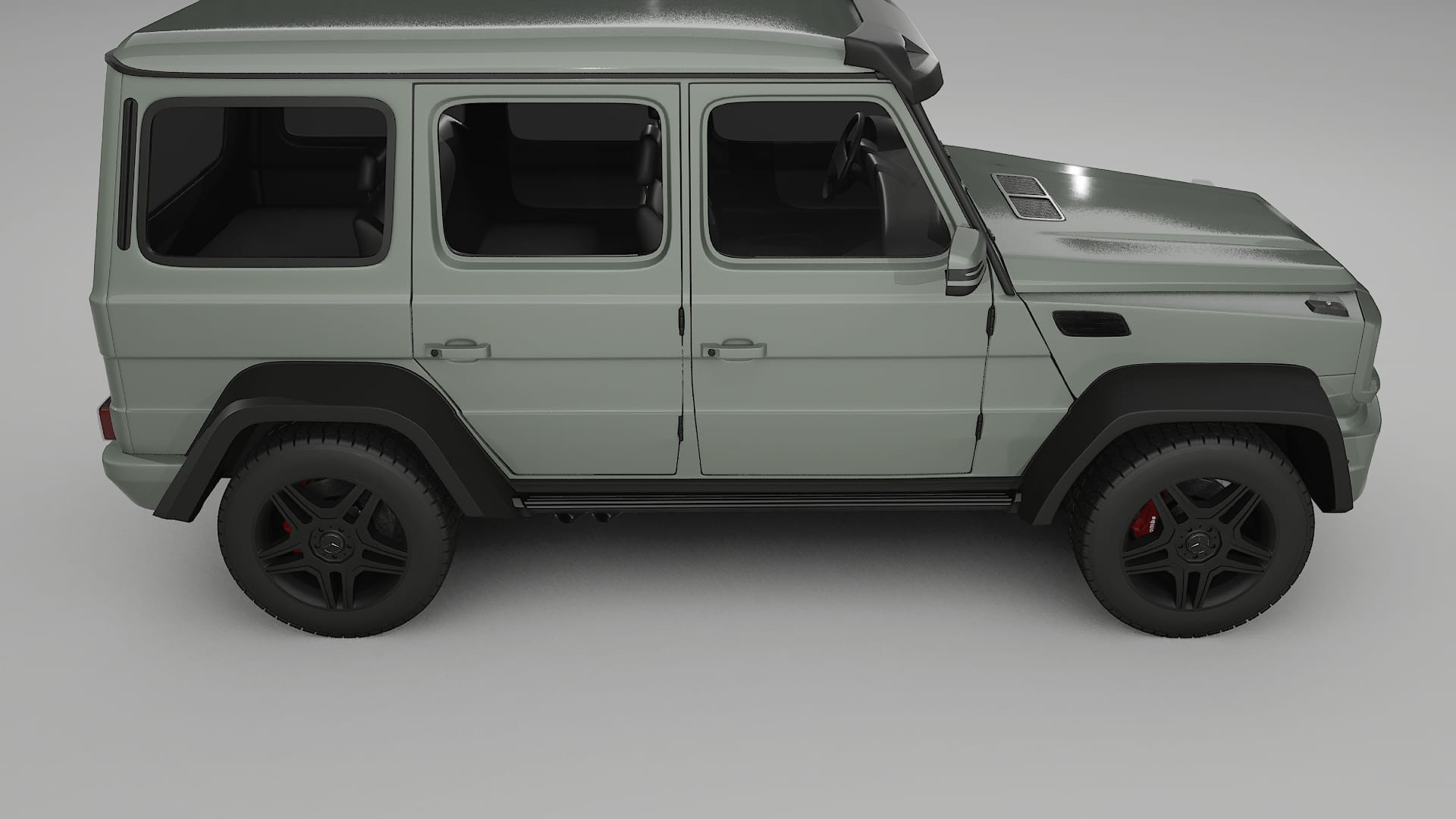 Mercedes G class 4x4 W463 TPU Lackschutzfolie | SLATE Farbwechsel PPF – Komplett-Vorgeschnittener Kit