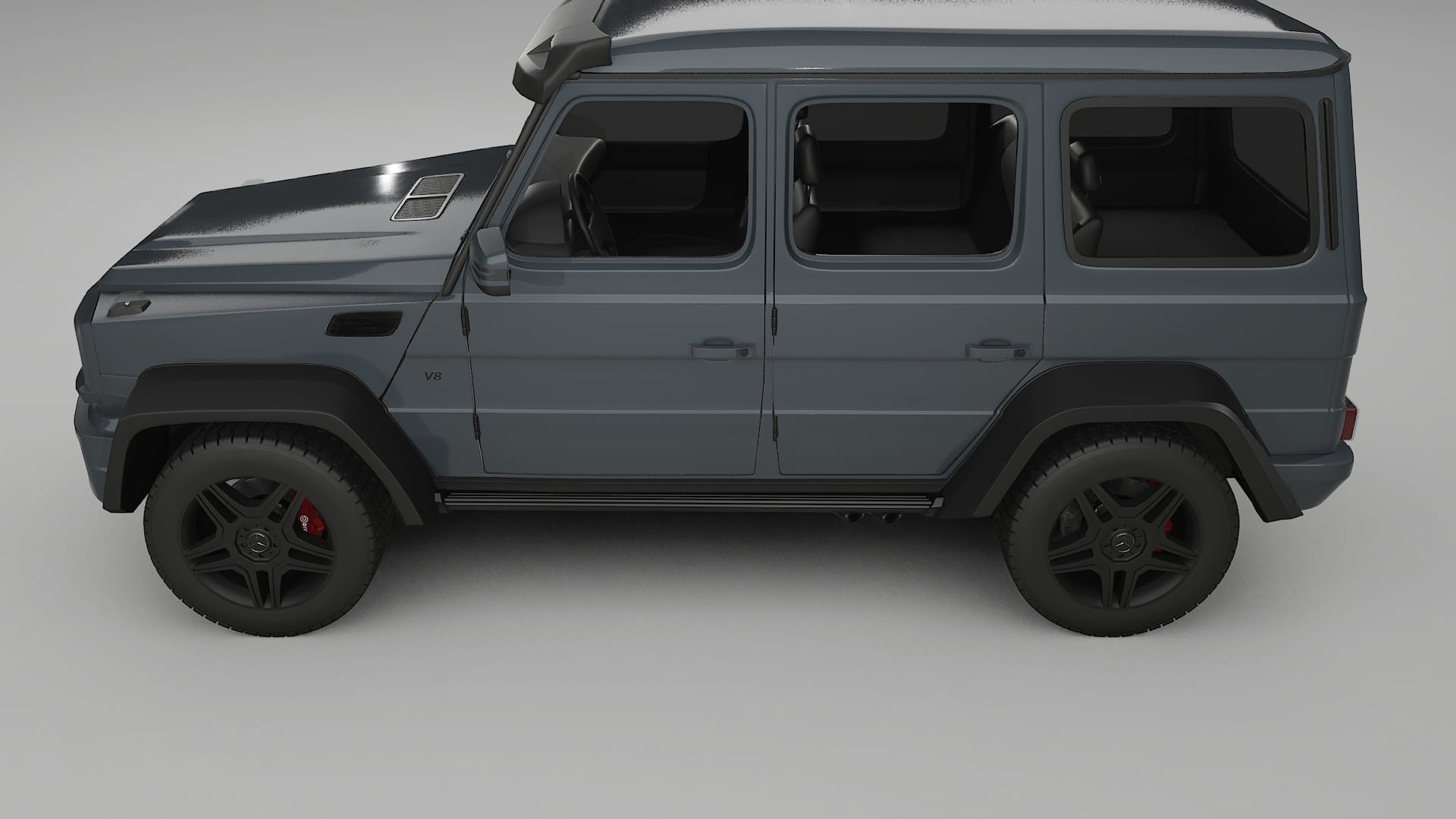 Mercedes G class 4x4 W463 TPU Lackschutzfolie | GRANITE Farbwechsel PPF – Komplett-Vorgeschnittener Kit