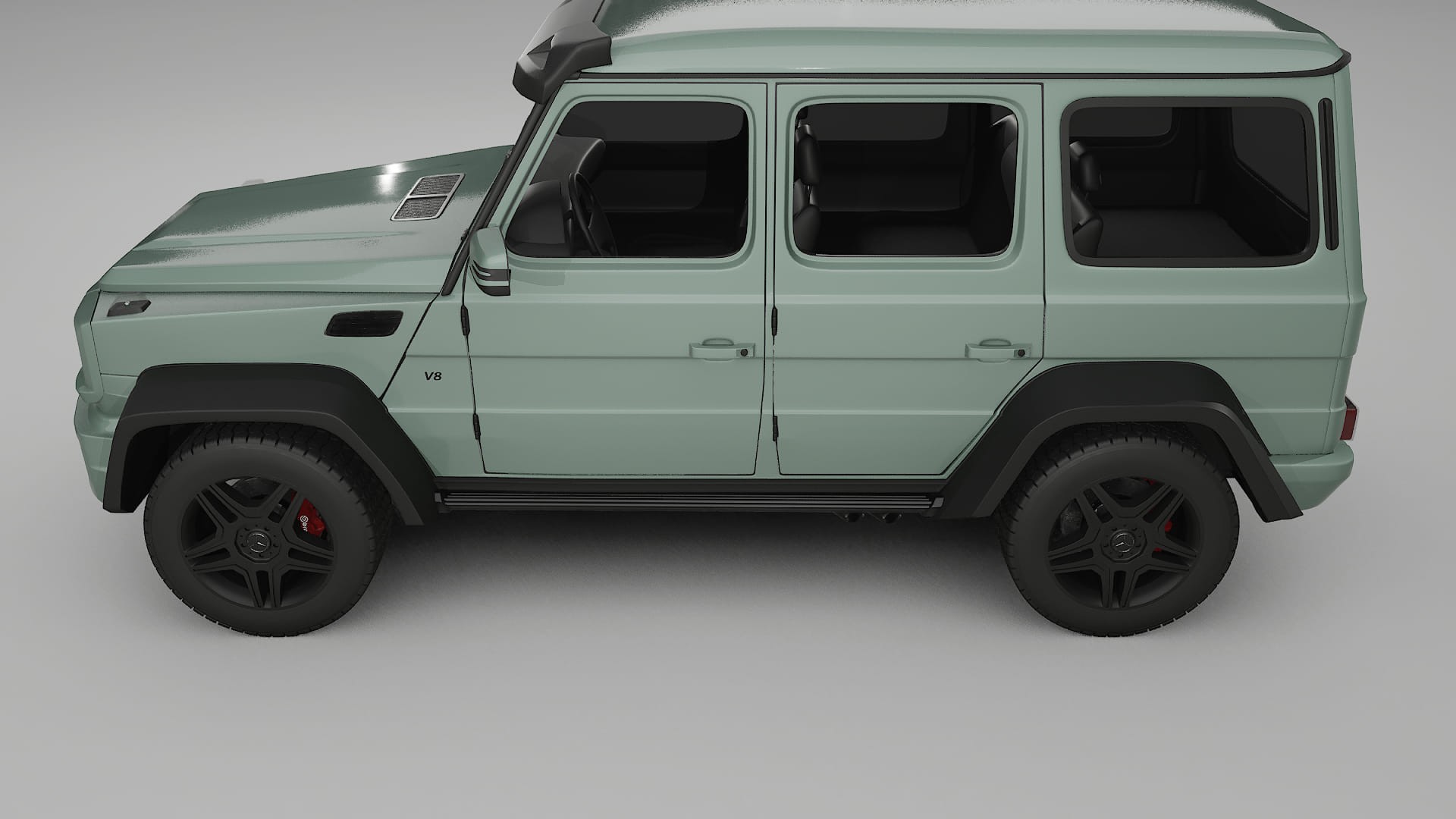 Mercedes G class 4x4 W463 TPU Lackschutzfolie | CINDER Farbwechsel PPF – Komplett-Vorgeschnittener Kit