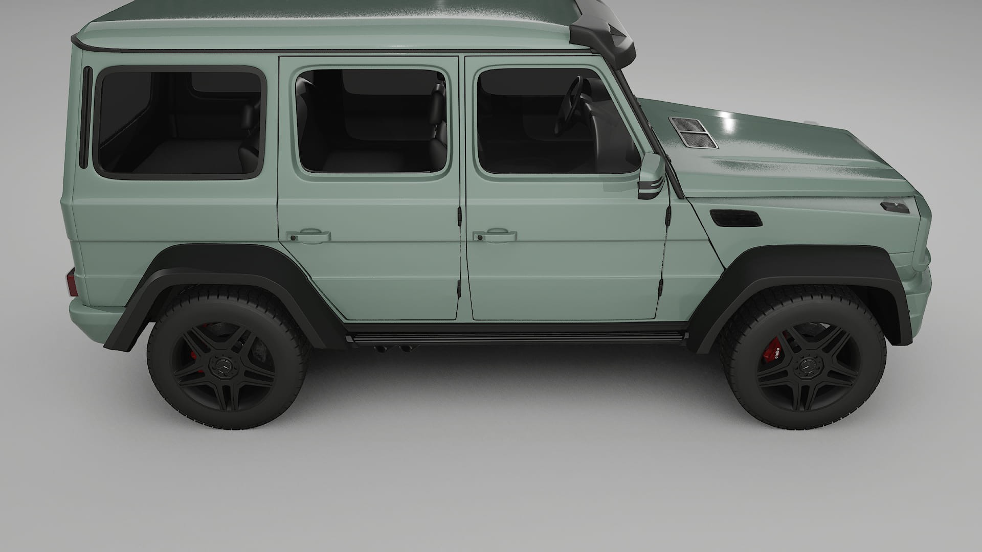 Mercedes G class 4x4 W463 TPU Lackschutzfolie | CINDER Farbwechsel PPF – Komplett-Vorgeschnittener Kit