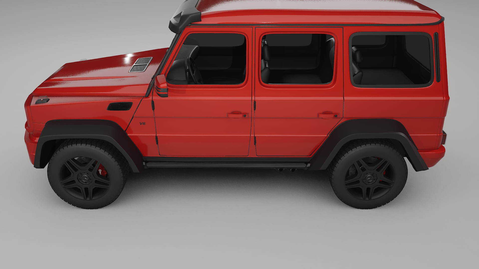 Mercedes G class 4x4 W463 TPU Lackschutzfolie | BLAZE Farbwechsel PPF – Komplett-Vorgeschnittener Kit