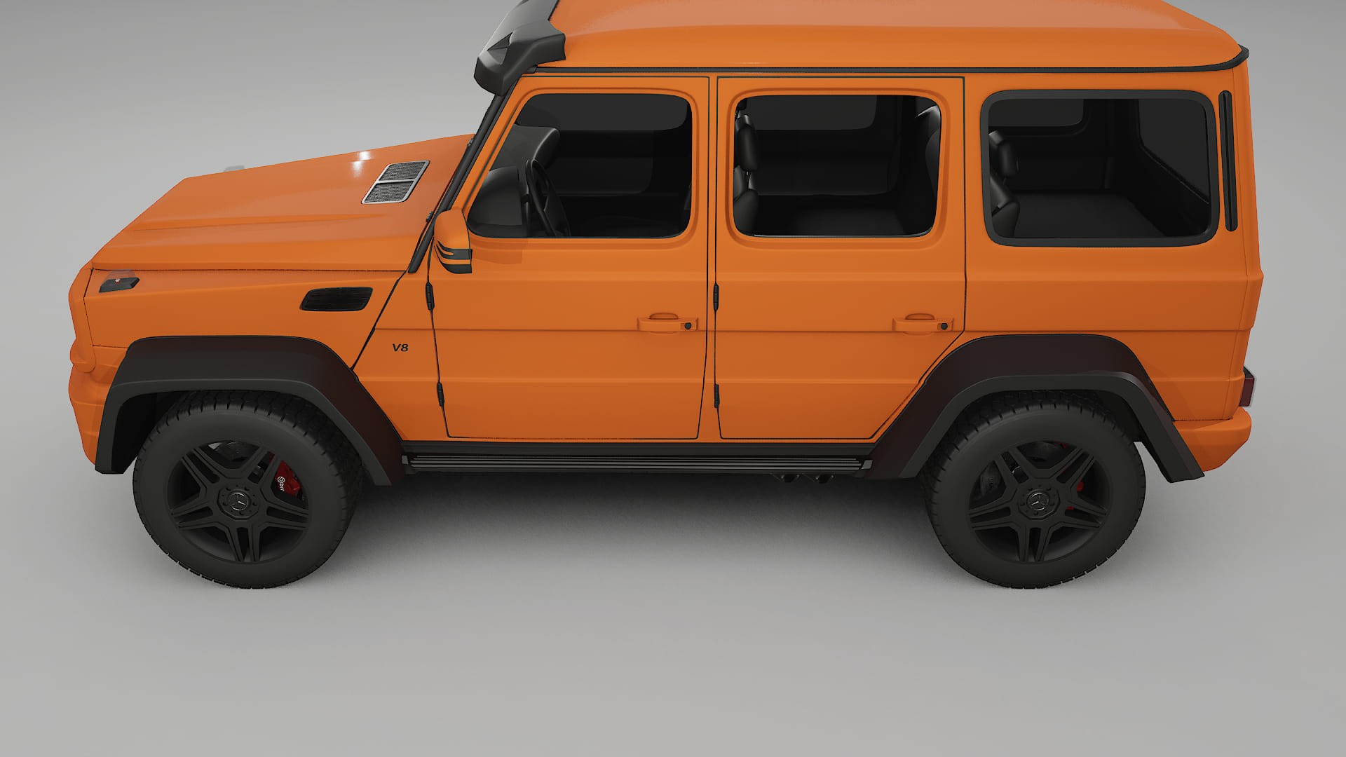 Mercedes G class 4x4 W463 TPU Lackschutzfolie | ROCKET Farbwechsel PPF – Komplett-Vorgeschnittener Kit