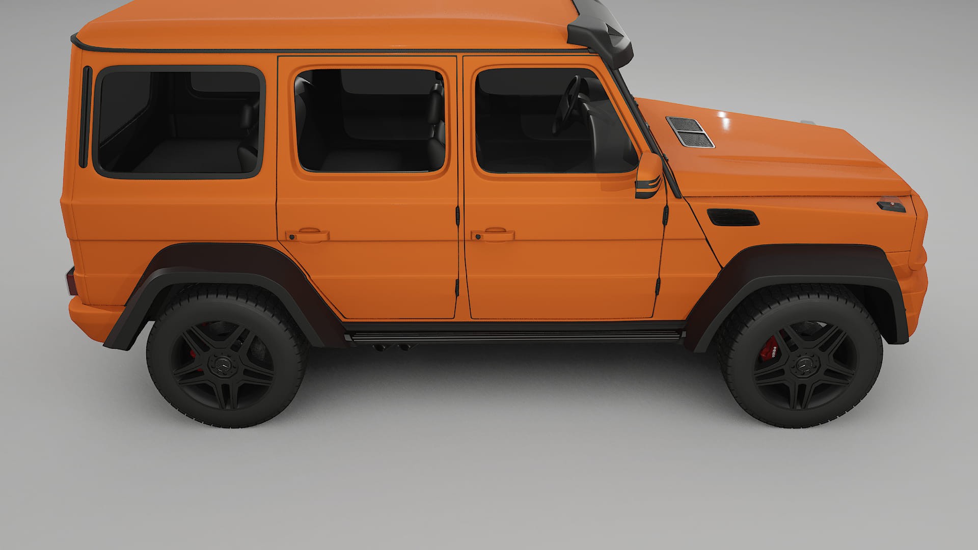 Mercedes G class 4x4 W463 TPU Lackschutzfolie | ROCKET Farbwechsel PPF – Komplett-Vorgeschnittener Kit