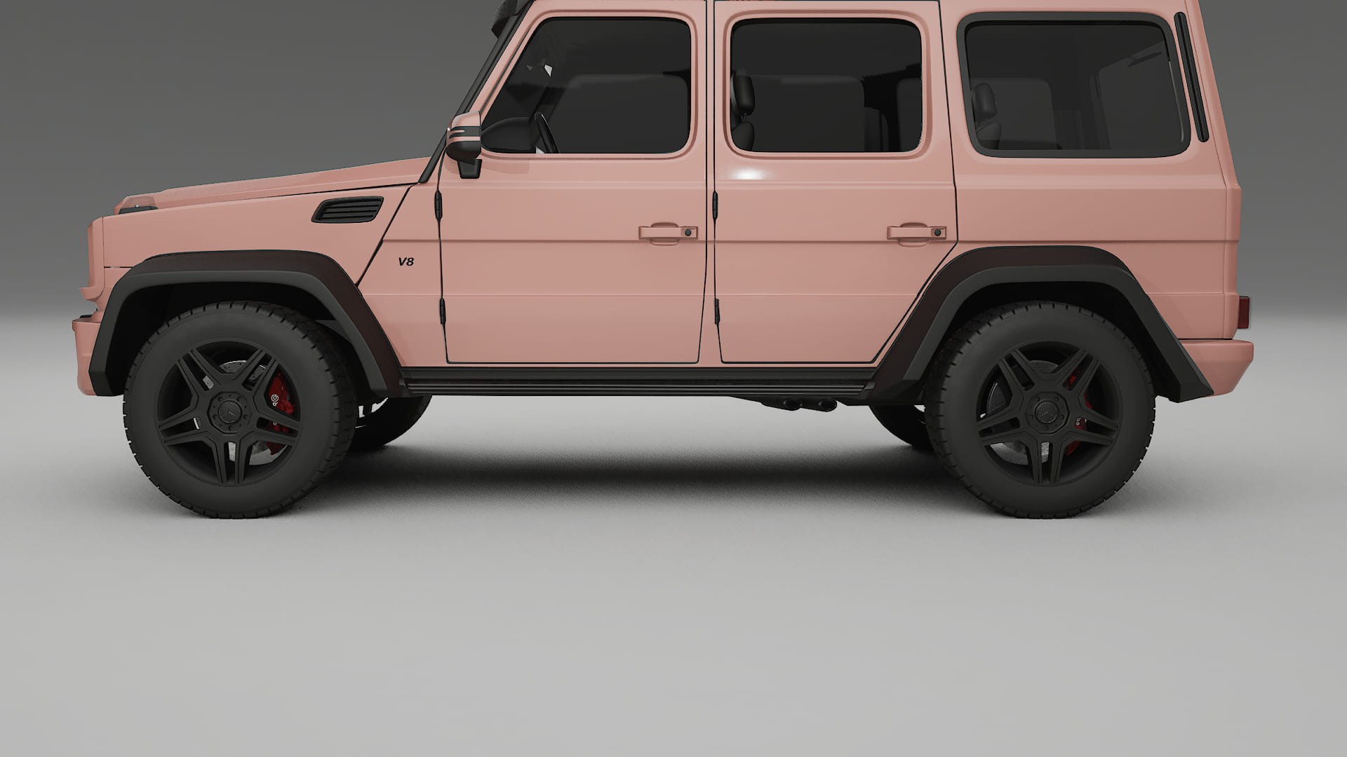Mercedes G class 4x4 W463 TPU Lackschutzfolie | BLUSH Farbwechsel PPF – Komplett-Vorgeschnittener Kit
