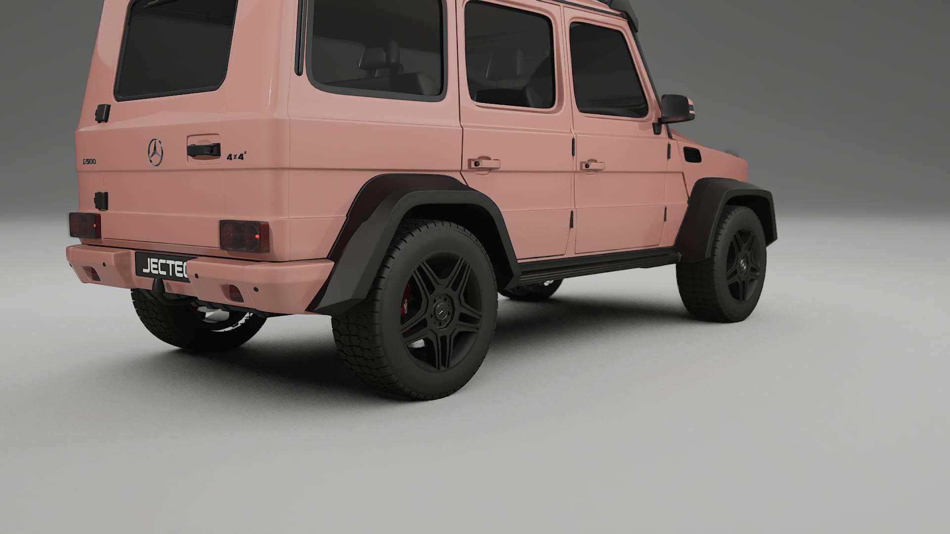Mercedes G class 4x4 W463 TPU Lackschutzfolie | BLUSH Farbwechsel PPF – Komplett-Vorgeschnittener Kit