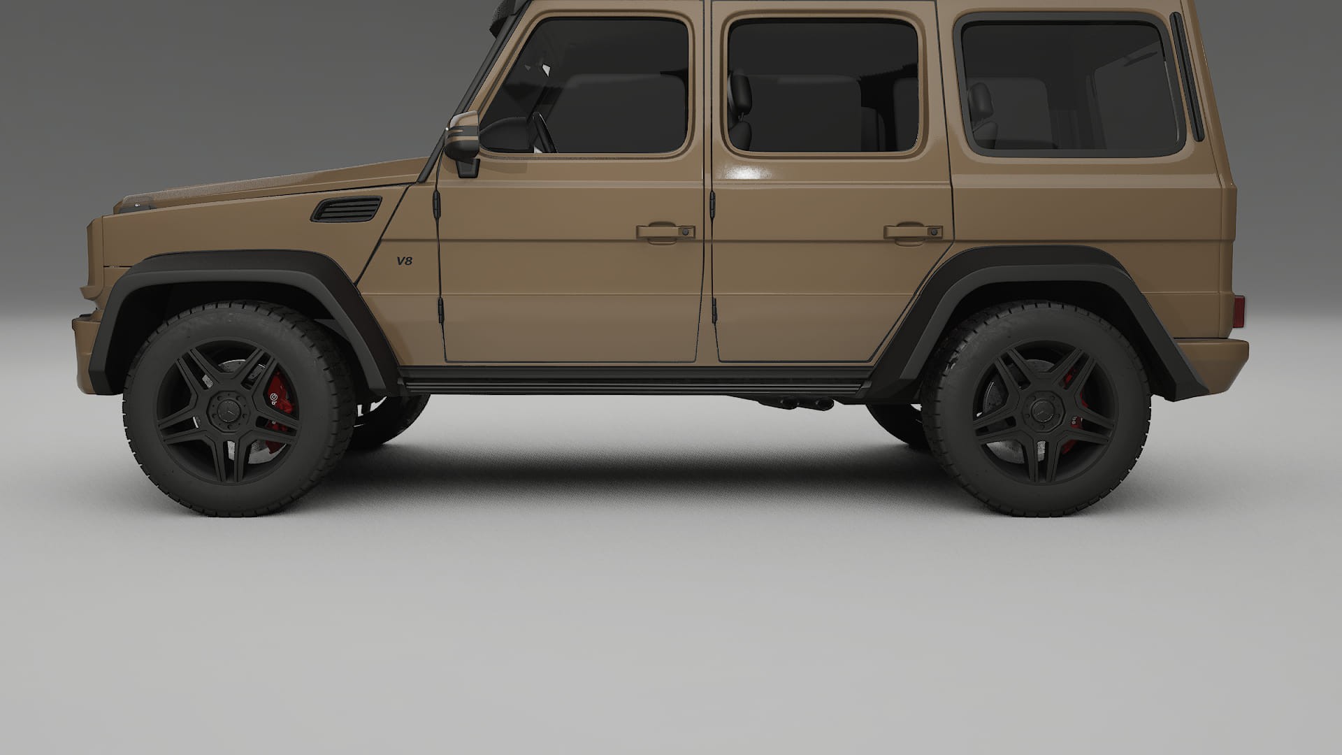 Mercedes G class 4x4 W463 TPU Lackschutzfolie | SAHARA Farbwechsel PPF – Komplett-Vorgeschnittener Kit