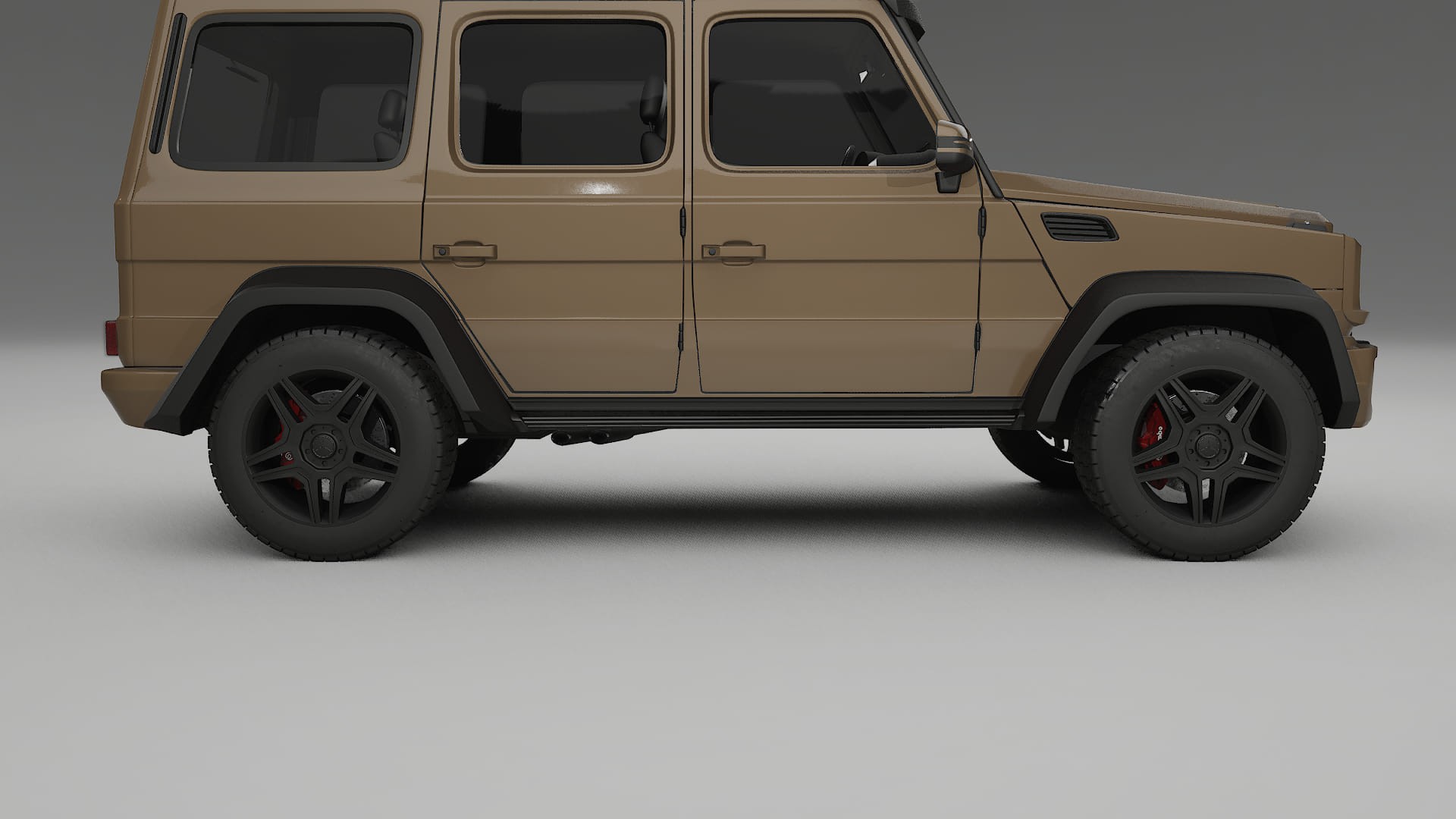 Mercedes G class 4x4 W463 TPU Lackschutzfolie | SAHARA Farbwechsel PPF – Komplett-Vorgeschnittener Kit