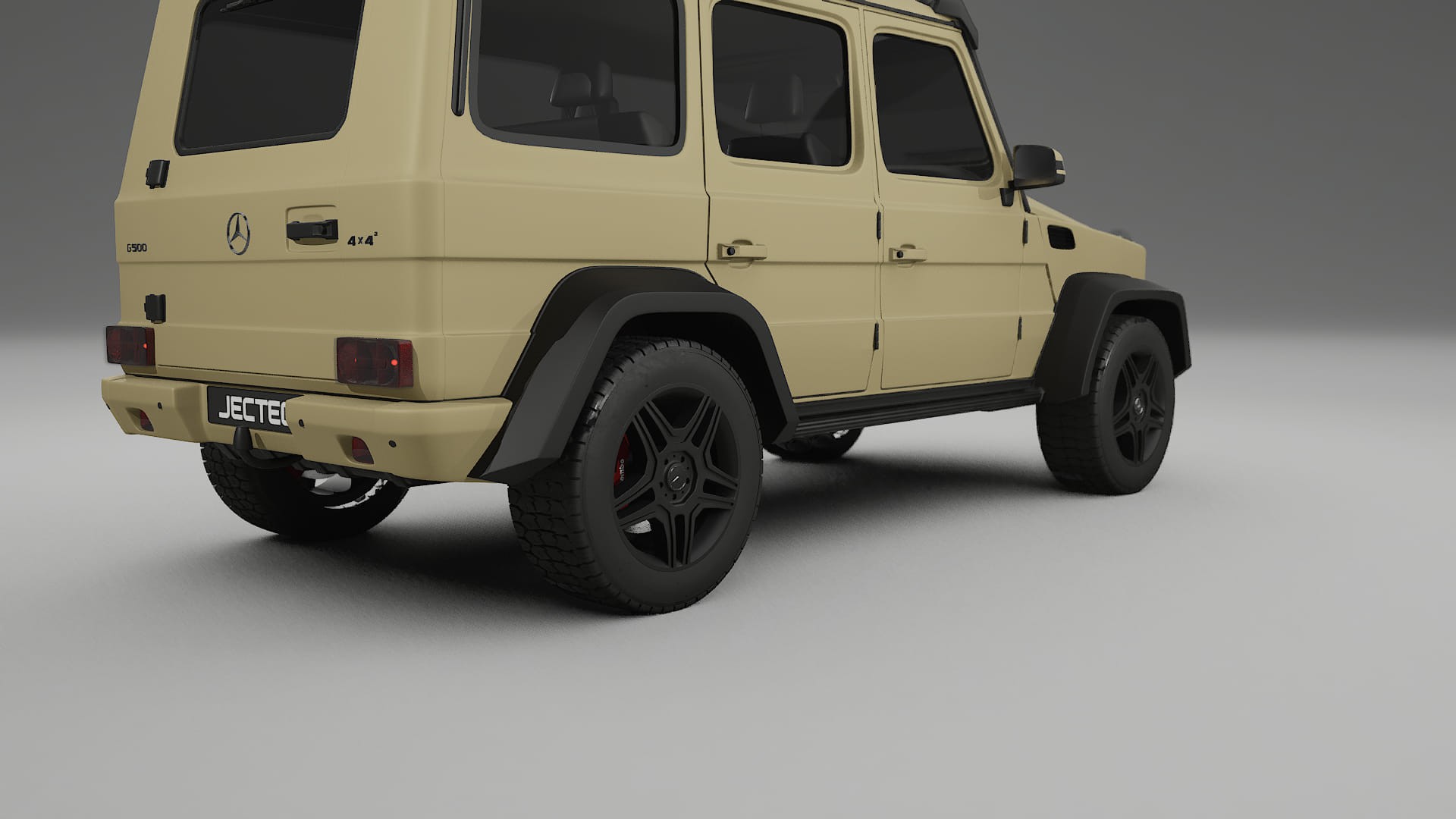 Mercedes G class 4x4 W463 TPU Lackschutzfolie | SAND Farbwechsel PPF – Komplett-Vorgeschnittener Kit