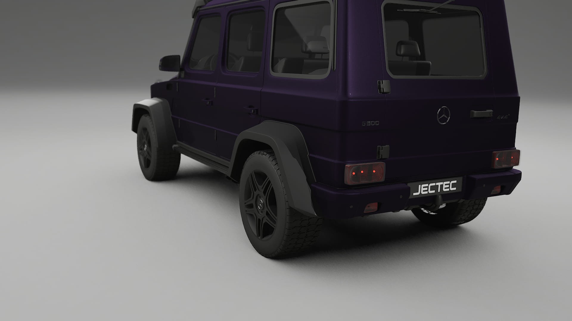 Mercedes G class 4x4 W463 TPU Lackschutzfolie | VIOLET Farbwechsel PPF – Komplett-Vorgeschnittener Kit