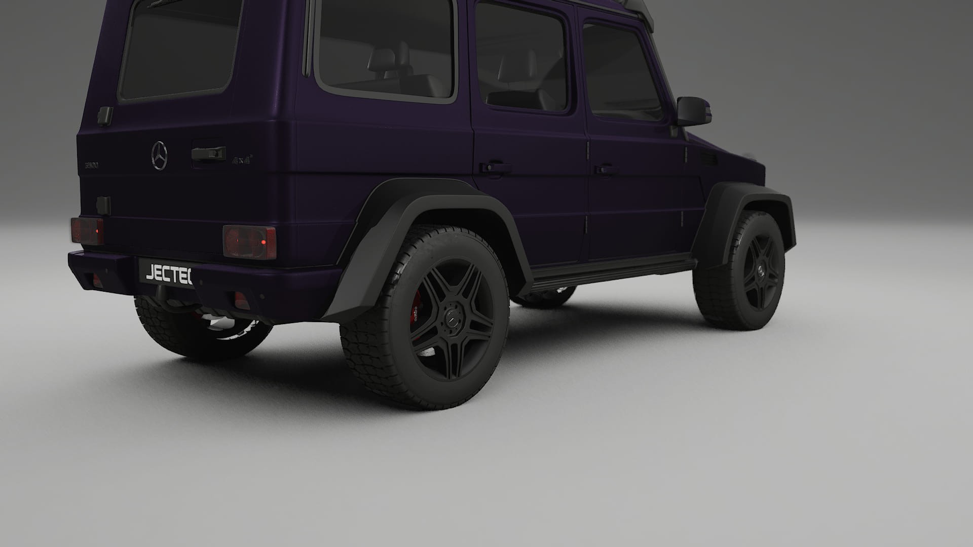 Mercedes G class 4x4 W463 TPU Lackschutzfolie | VIOLET Farbwechsel PPF – Komplett-Vorgeschnittener Kit