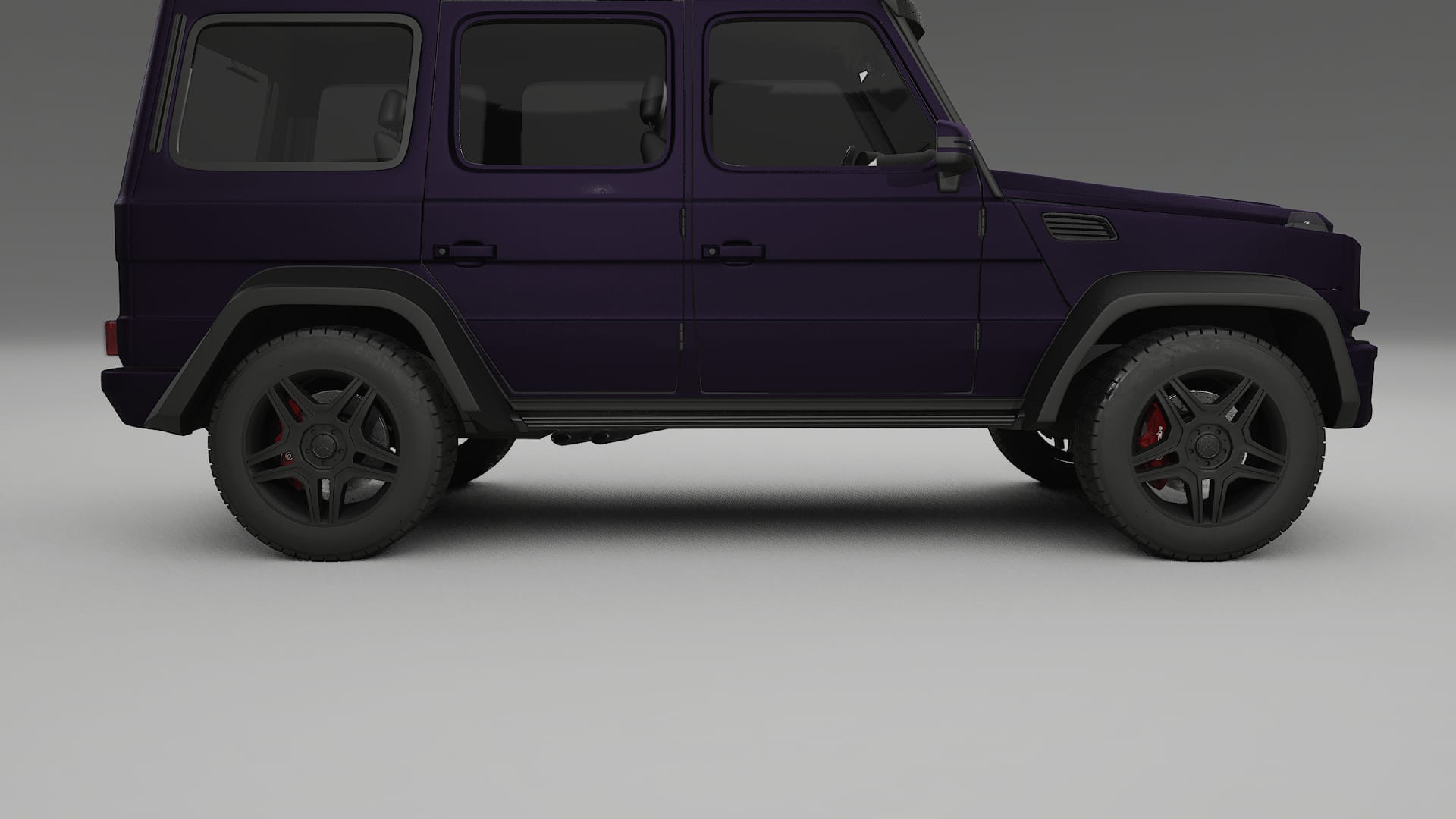 Mercedes G class 4x4 W463 TPU Lackschutzfolie | VIOLET Farbwechsel PPF – Komplett-Vorgeschnittener Kit