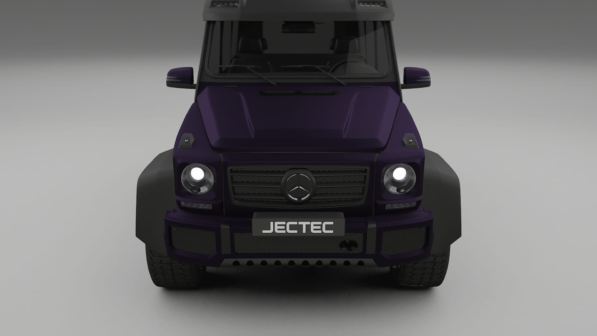 Mercedes G class 4x4 W463 TPU Lackschutzfolie | VIOLET Farbwechsel PPF – Komplett-Vorgeschnittener Kit