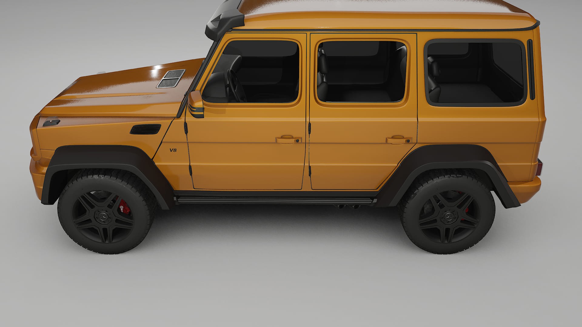 Mercedes G class 4x4 W463 TPU Lackschutzfolie | DAISY Farbwechsel PPF – Komplett-Vorgeschnittener Kit