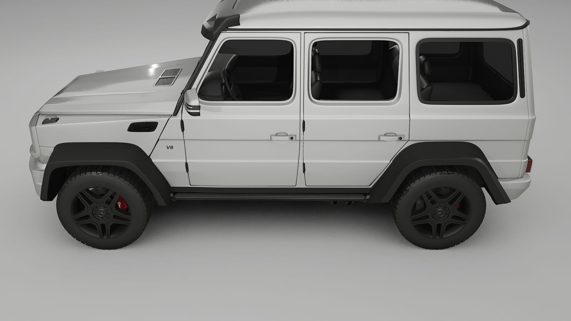 Mercedes G class 4x4 W463 TPU Lackschutzfolie | PEARL Farbwechsel PPF – Komplett-Vorgeschnittener Kit