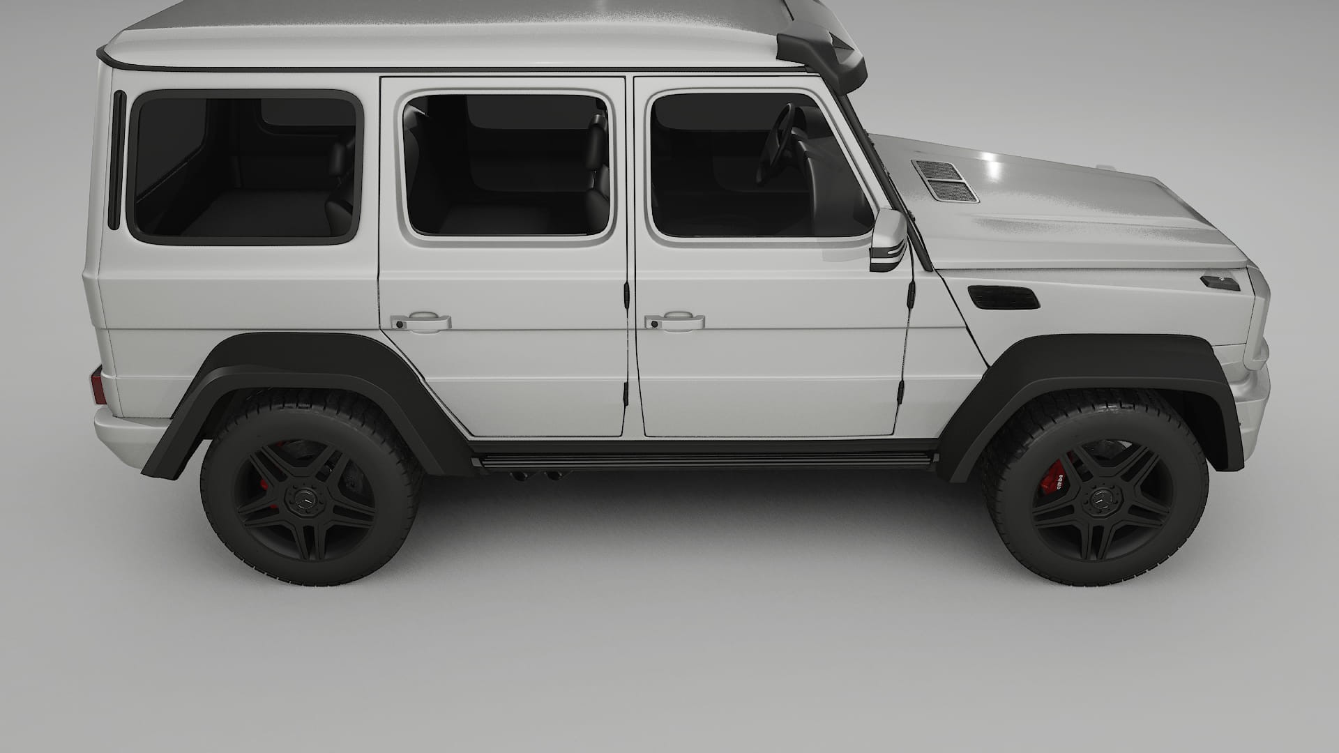 Mercedes G class 4x4 W463 TPU Lackschutzfolie | PEARL Farbwechsel PPF – Komplett-Vorgeschnittener Kit