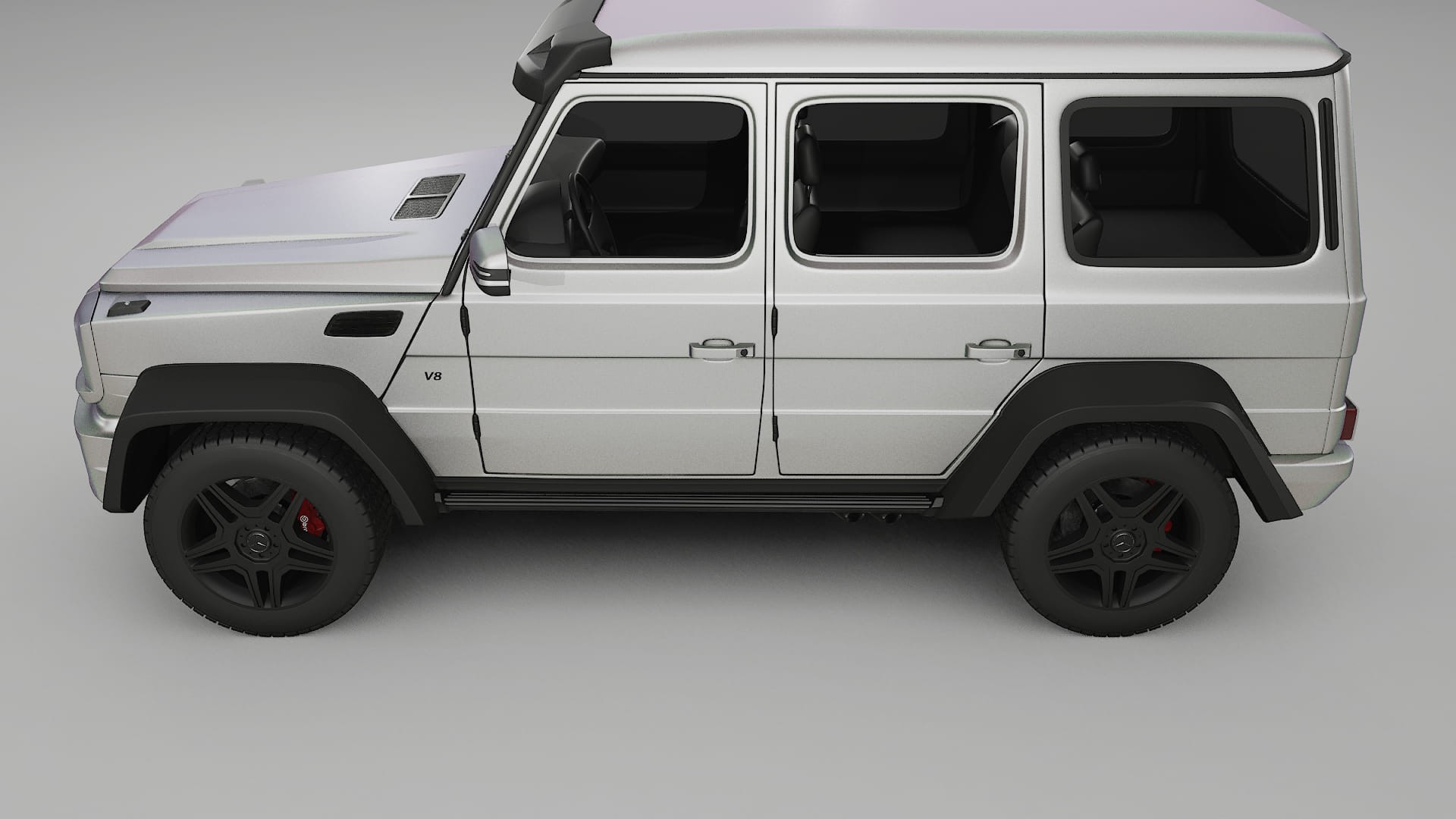 Mercedes G class 4x4 W463 TPU Lackschutzfolie | NEBULA Farbwechsel PPF – Komplett-Vorgeschnittener Kit