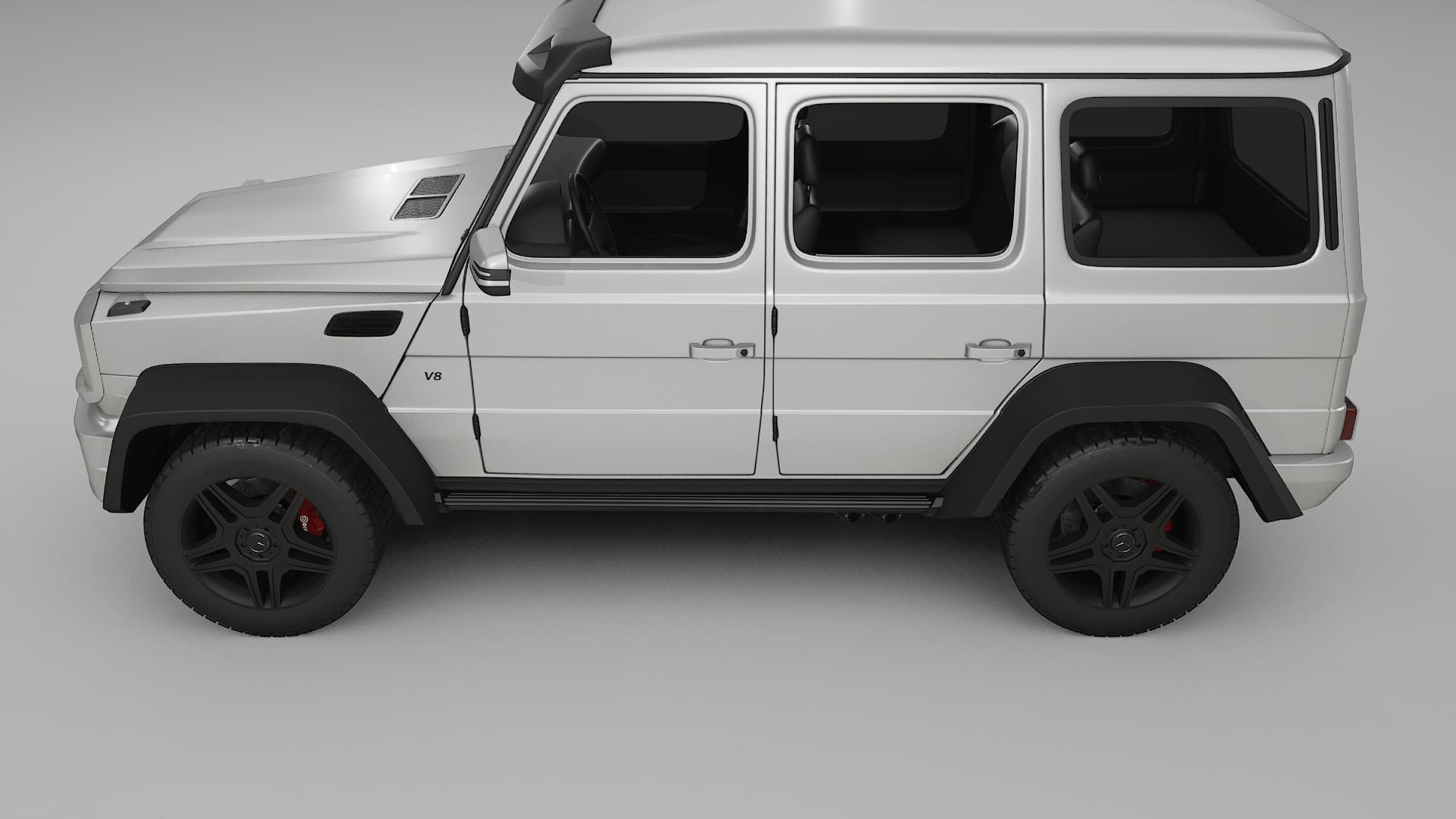 Mercedes G class 4x4 W463 TPU Lackschutzfolie | OPAL Farbwechsel PPF – Komplett-Vorgeschnittener Kit