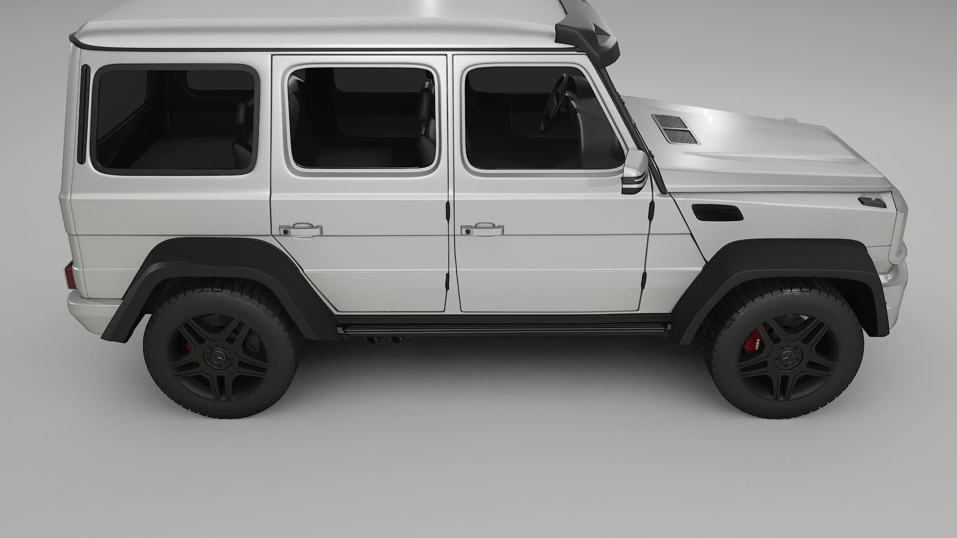Mercedes G class 4x4 W463 TPU Lackschutzfolie | OPAL Farbwechsel PPF – Komplett-Vorgeschnittener Kit