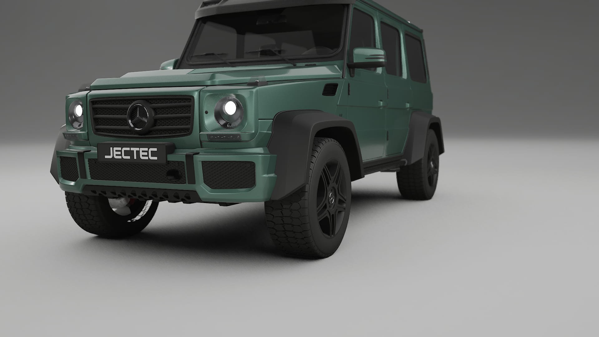 Mercedes G class 4x4 W463 TPU Lackschutzfolie | EVERGREEN Farbwechsel PPF – Komplett-Vorgeschnittener Kit