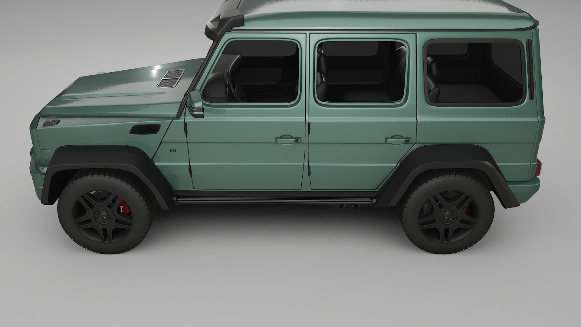 Mercedes G class 4x4 W463 TPU Lackschutzfolie | EVERGREEN Farbwechsel PPF – Komplett-Vorgeschnittener Kit