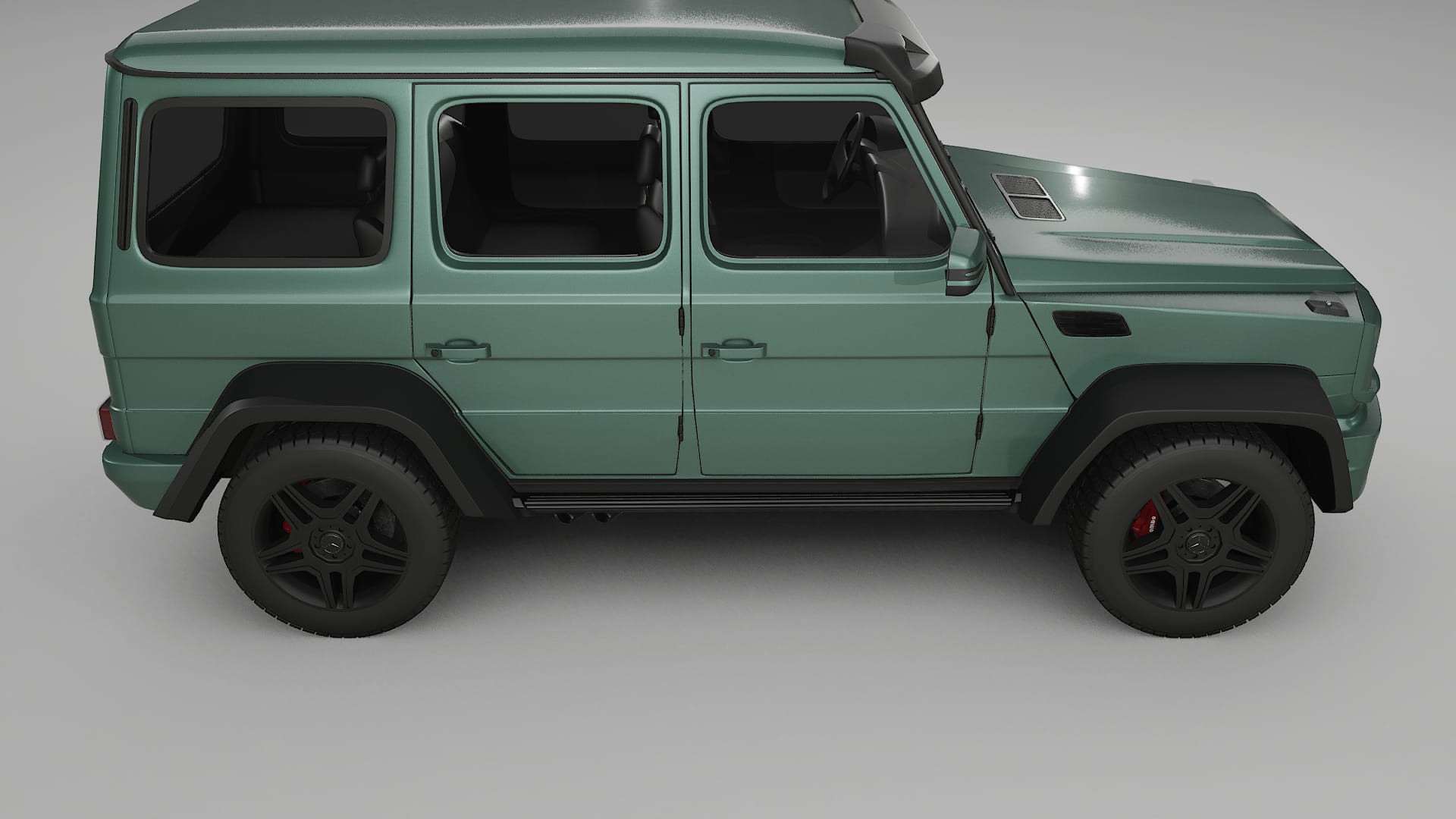 Mercedes G class 4x4 W463 TPU Lackschutzfolie | EVERGREEN Farbwechsel PPF – Komplett-Vorgeschnittener Kit
