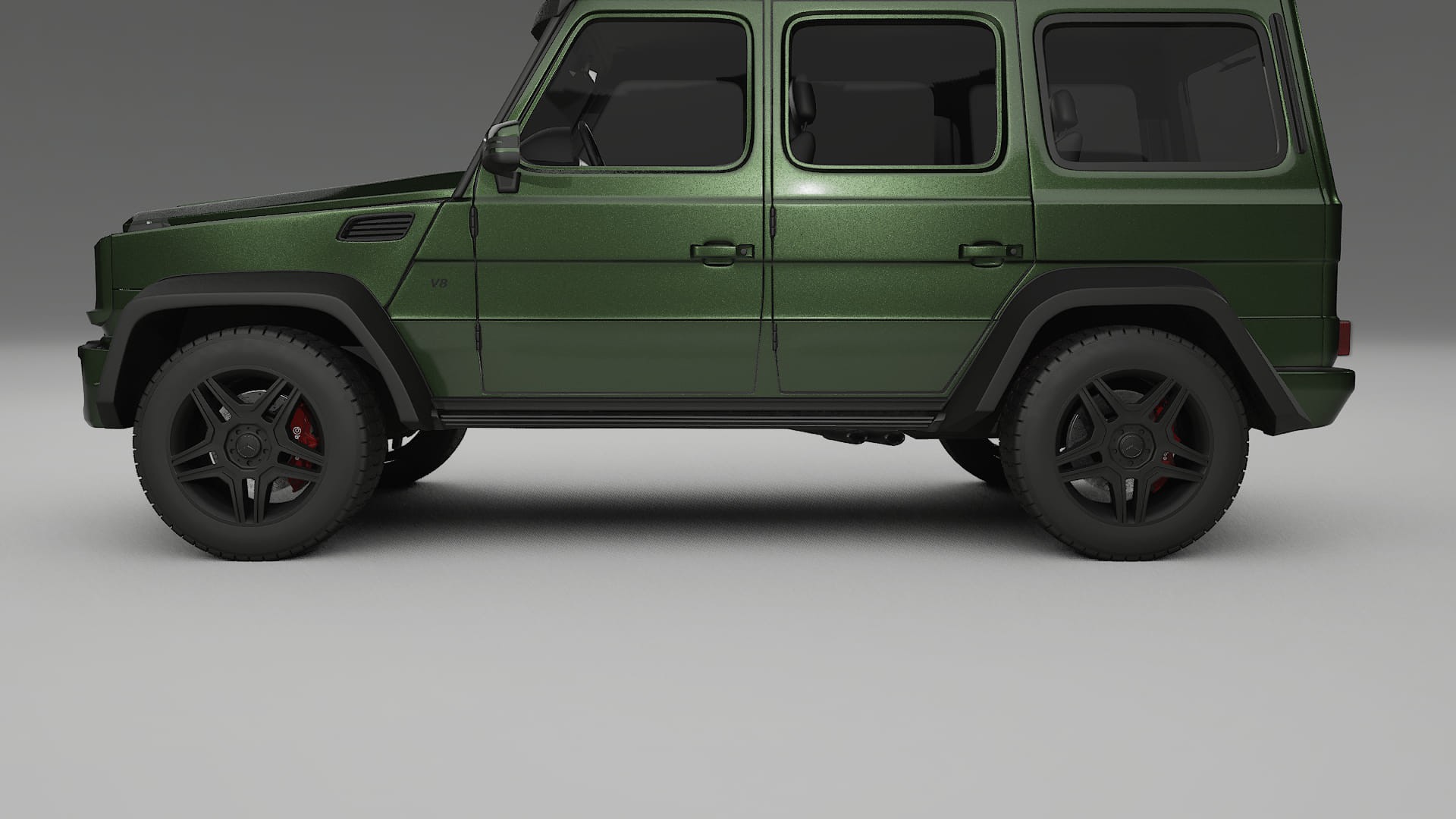 Mercedes G class 4x4 W463 TPU Lackschutzfolie | LAGOON Farbwechsel PPF – Komplett-Vorgeschnittener Kit
