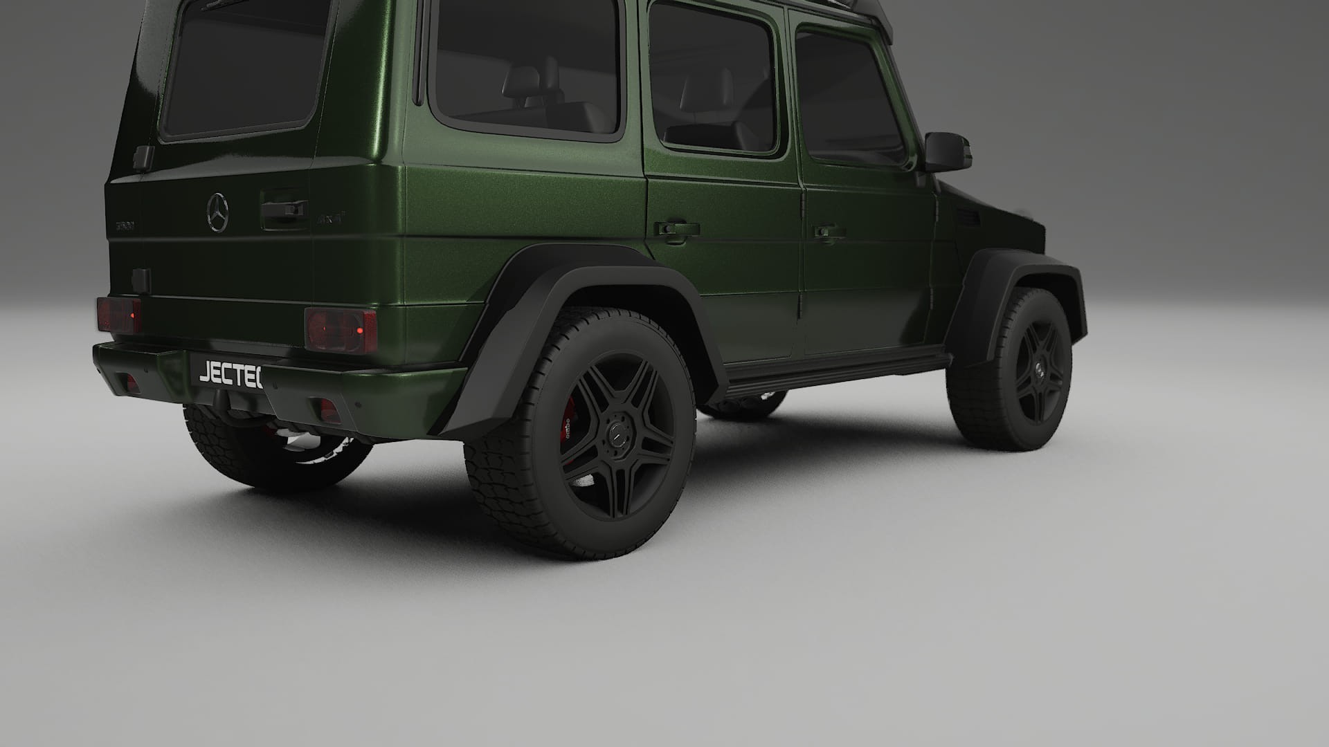Mercedes G class 4x4 W463 TPU Lackschutzfolie | LAGOON Farbwechsel PPF – Komplett-Vorgeschnittener Kit