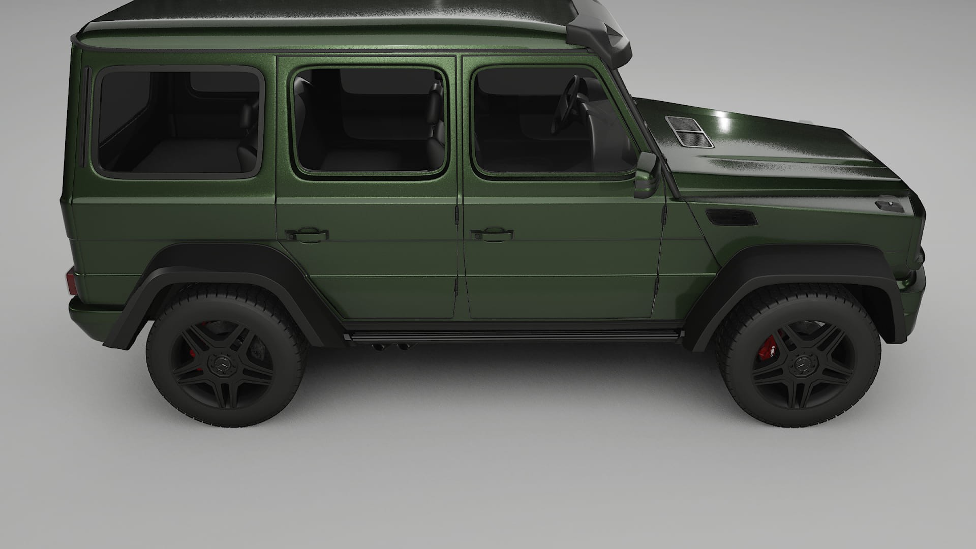 Mercedes G class 4x4 W463 TPU Lackschutzfolie | LAGOON Farbwechsel PPF – Komplett-Vorgeschnittener Kit