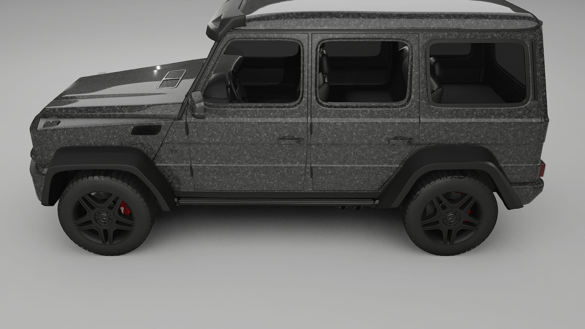 Mercedes G class 4x4 W463 TPU Lackschutzfolie | FORGED S Farbwechsel PPF – Komplett-Vorgeschnittener Kit