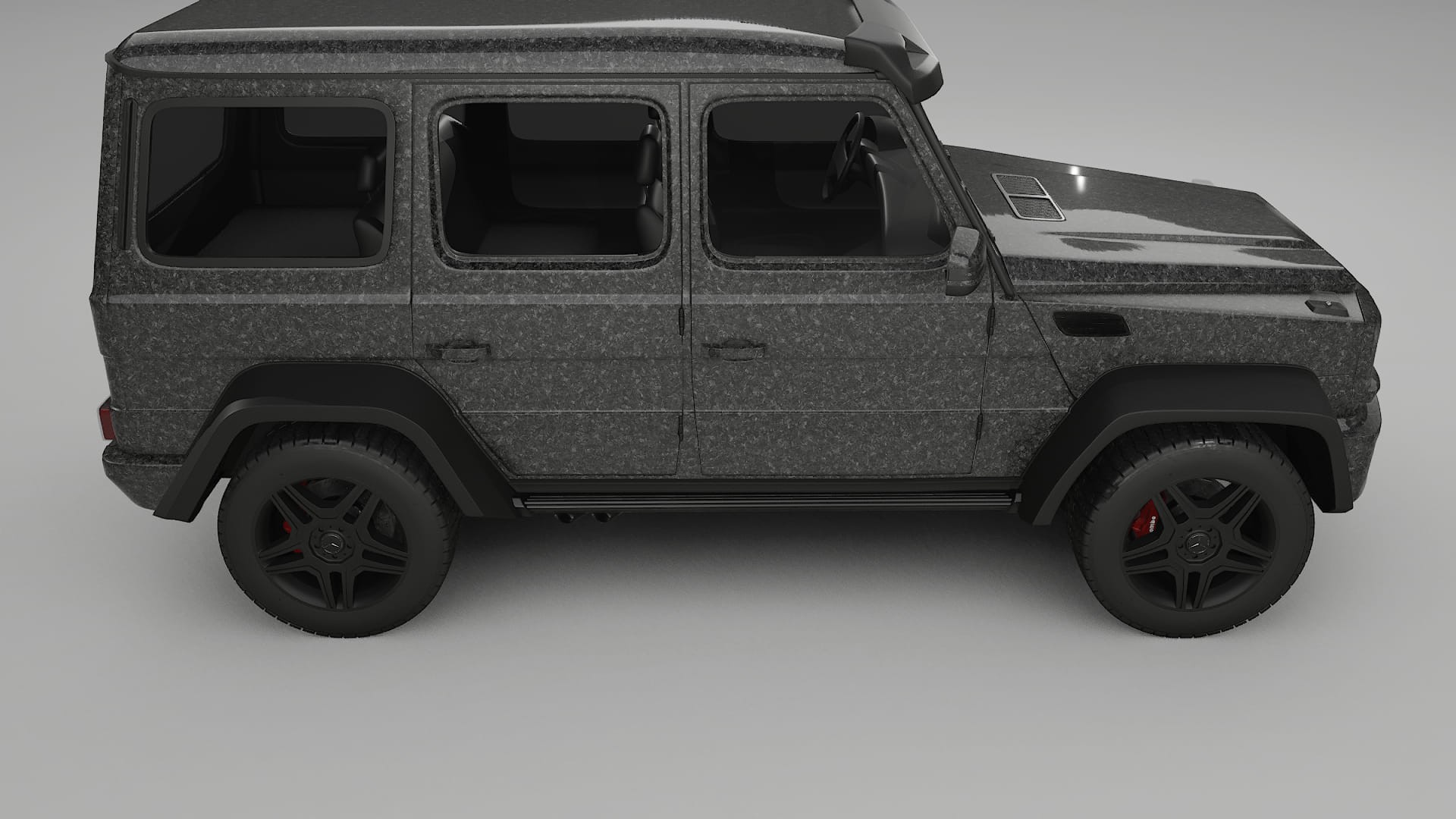 Mercedes G class 4x4 W463 TPU Lackschutzfolie | FORGED S Farbwechsel PPF – Komplett-Vorgeschnittener Kit
