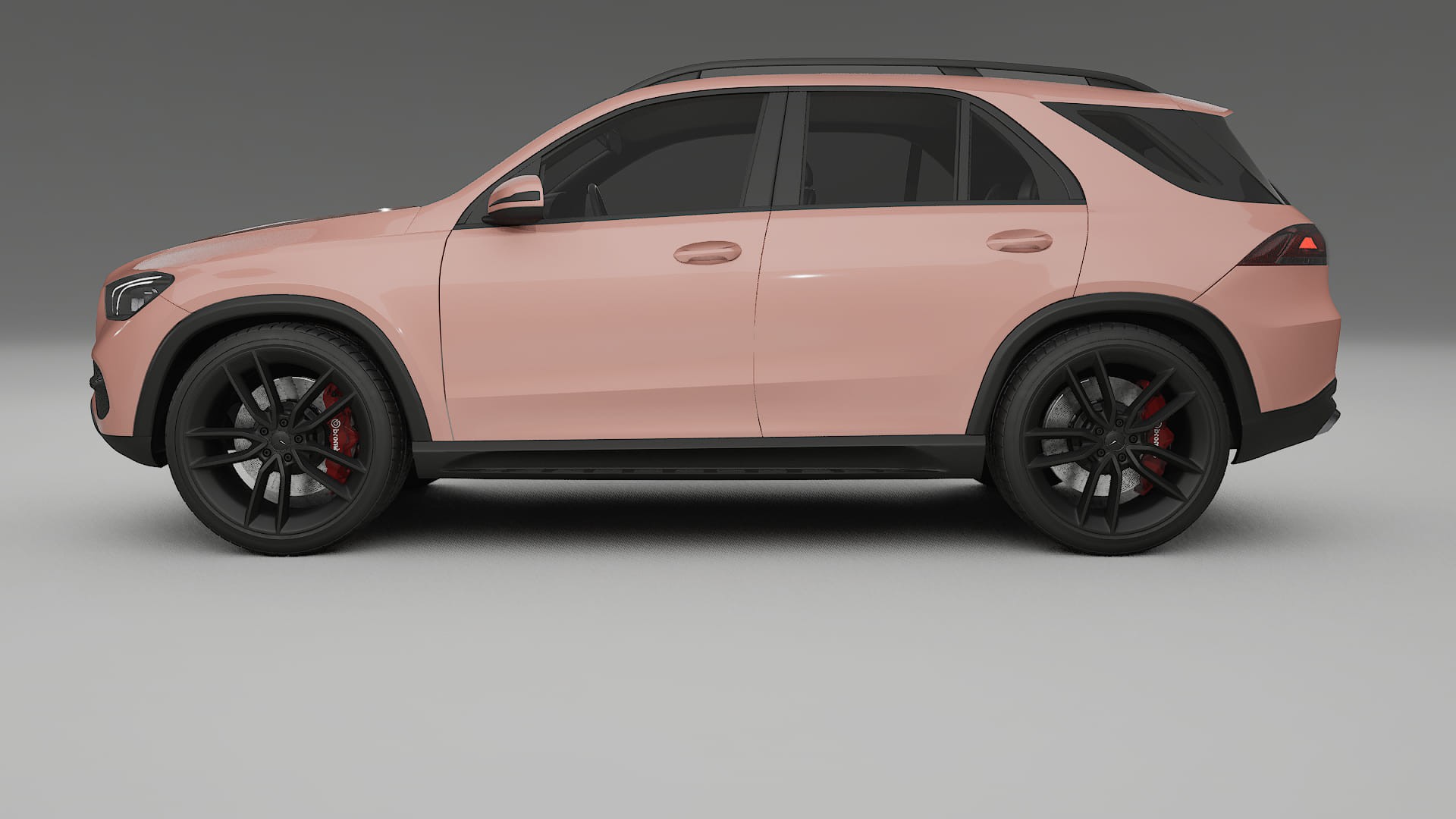 Mercedes GLE W167 TPU Lackschutzfolie | BLUSH Farbwechsel PPF – Komplett-Vorgeschnittener Kit