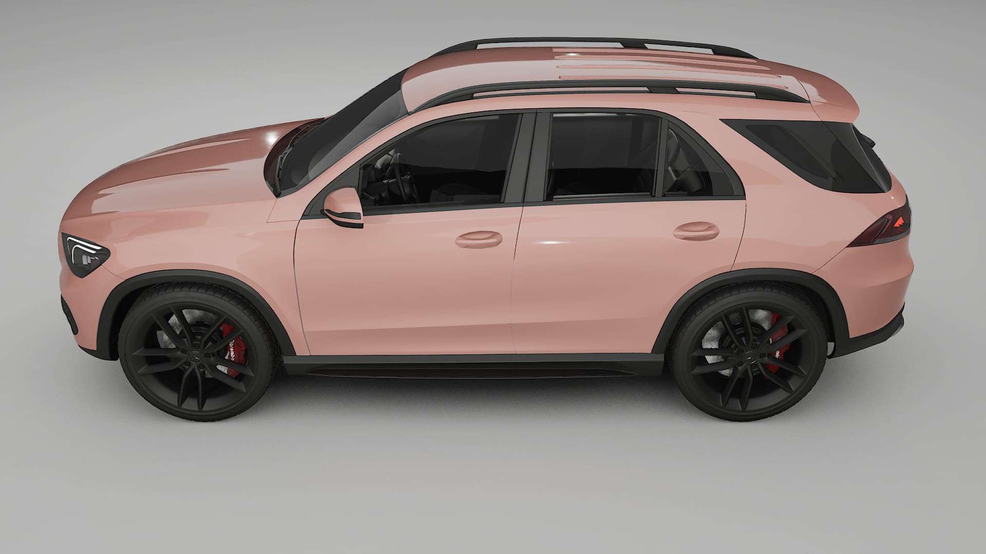 Mercedes GLE W167 TPU Lackschutzfolie | BLUSH Farbwechsel PPF – Komplett-Vorgeschnittener Kit