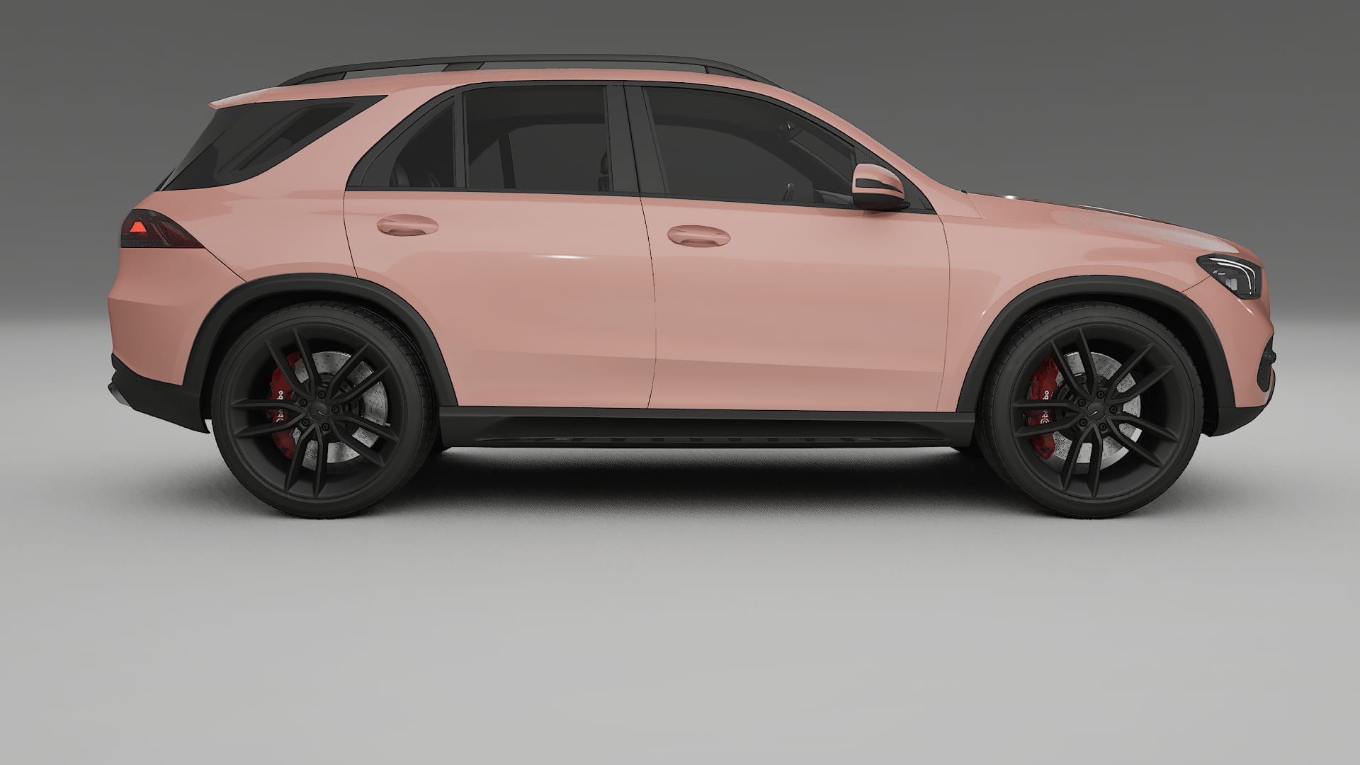 Mercedes GLE W167 TPU Lackschutzfolie | BLUSH Farbwechsel PPF – Komplett-Vorgeschnittener Kit
