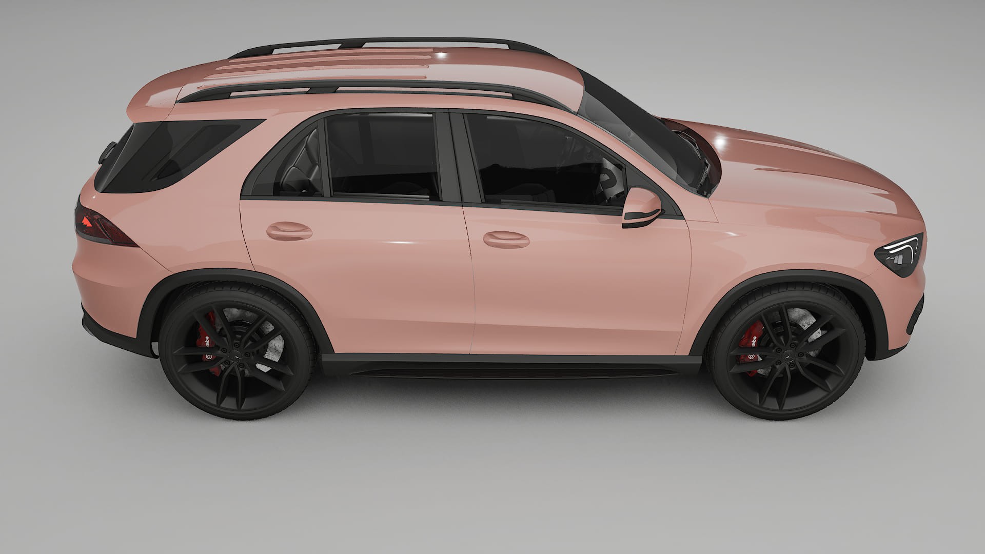 Mercedes GLE W167 TPU Lackschutzfolie | BLUSH Farbwechsel PPF – Komplett-Vorgeschnittener Kit