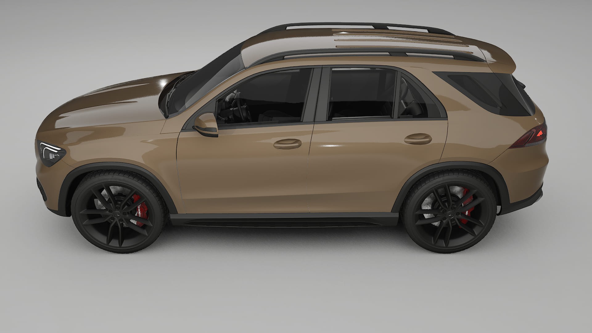 Mercedes GLE W167 TPU Lackschutzfolie | SAHARA Farbwechsel PPF – Komplett-Vorgeschnittener Kit
