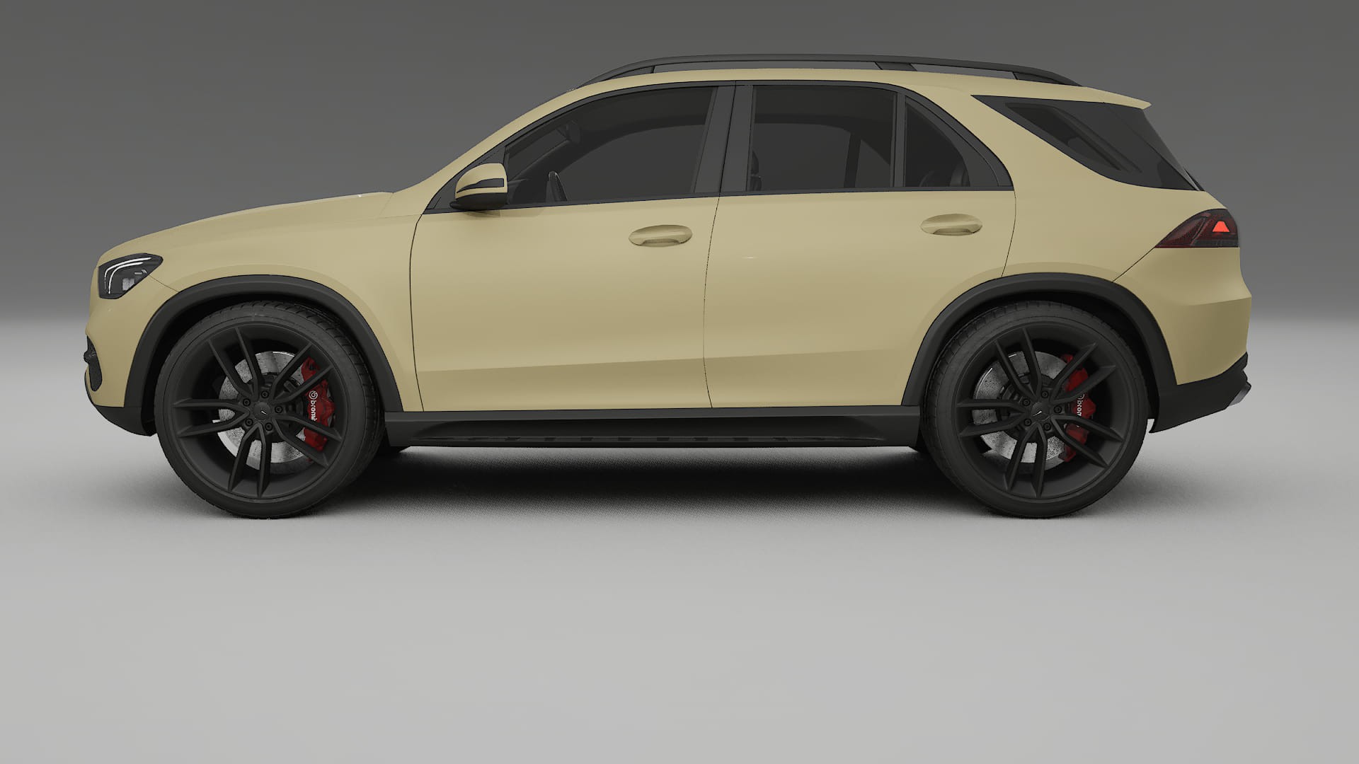 Mercedes GLE W167 TPU Lackschutzfolie | SAND Farbwechsel PPF – Komplett-Vorgeschnittener Kit