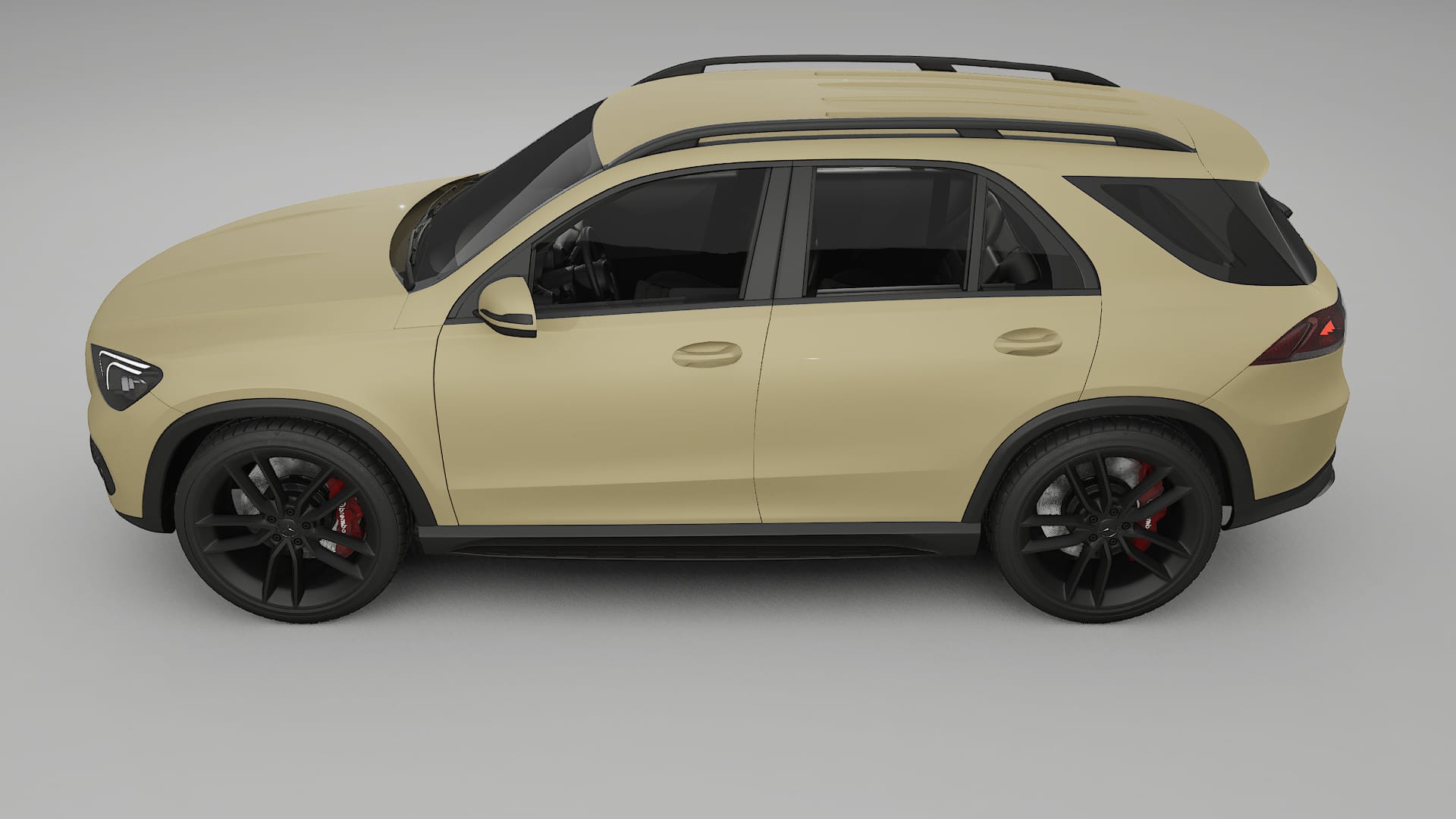 Mercedes GLE W167 TPU Lackschutzfolie | SAND Farbwechsel PPF – Komplett-Vorgeschnittener Kit
