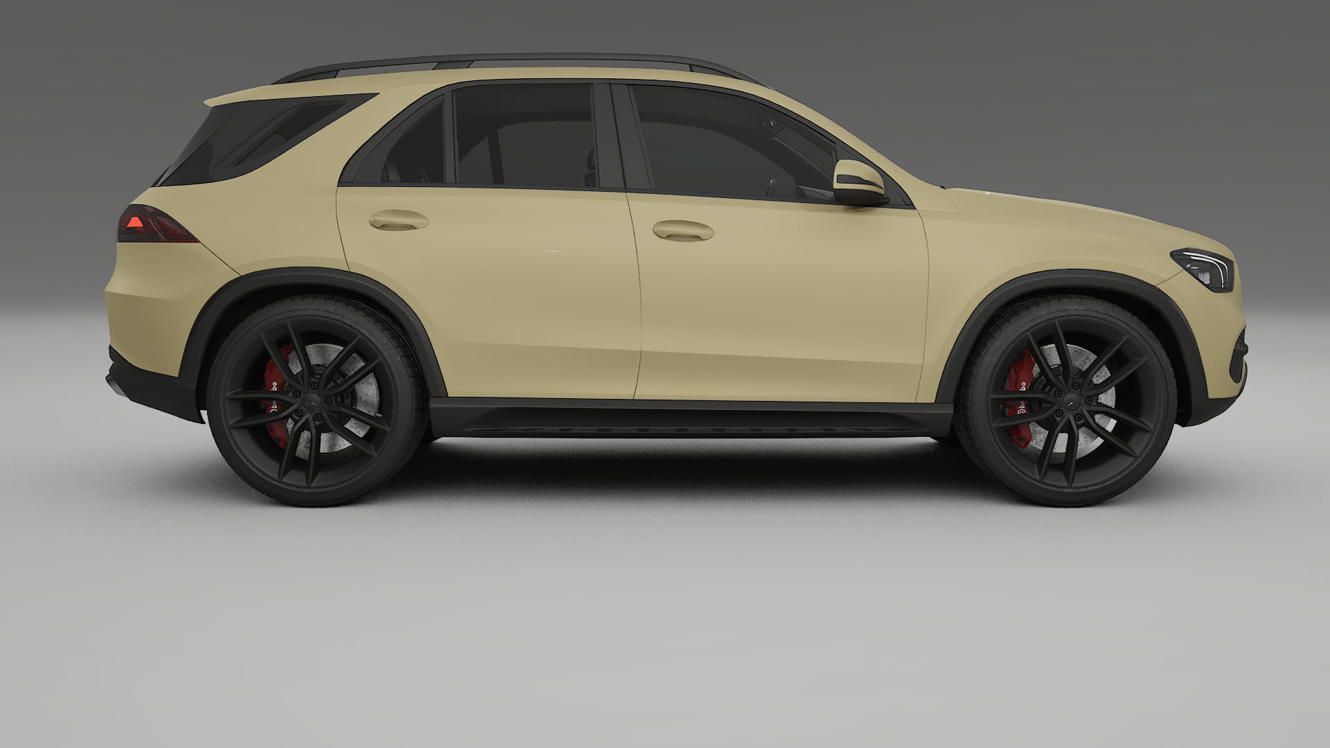 Mercedes GLE W167 TPU Lackschutzfolie | SAND Farbwechsel PPF – Komplett-Vorgeschnittener Kit