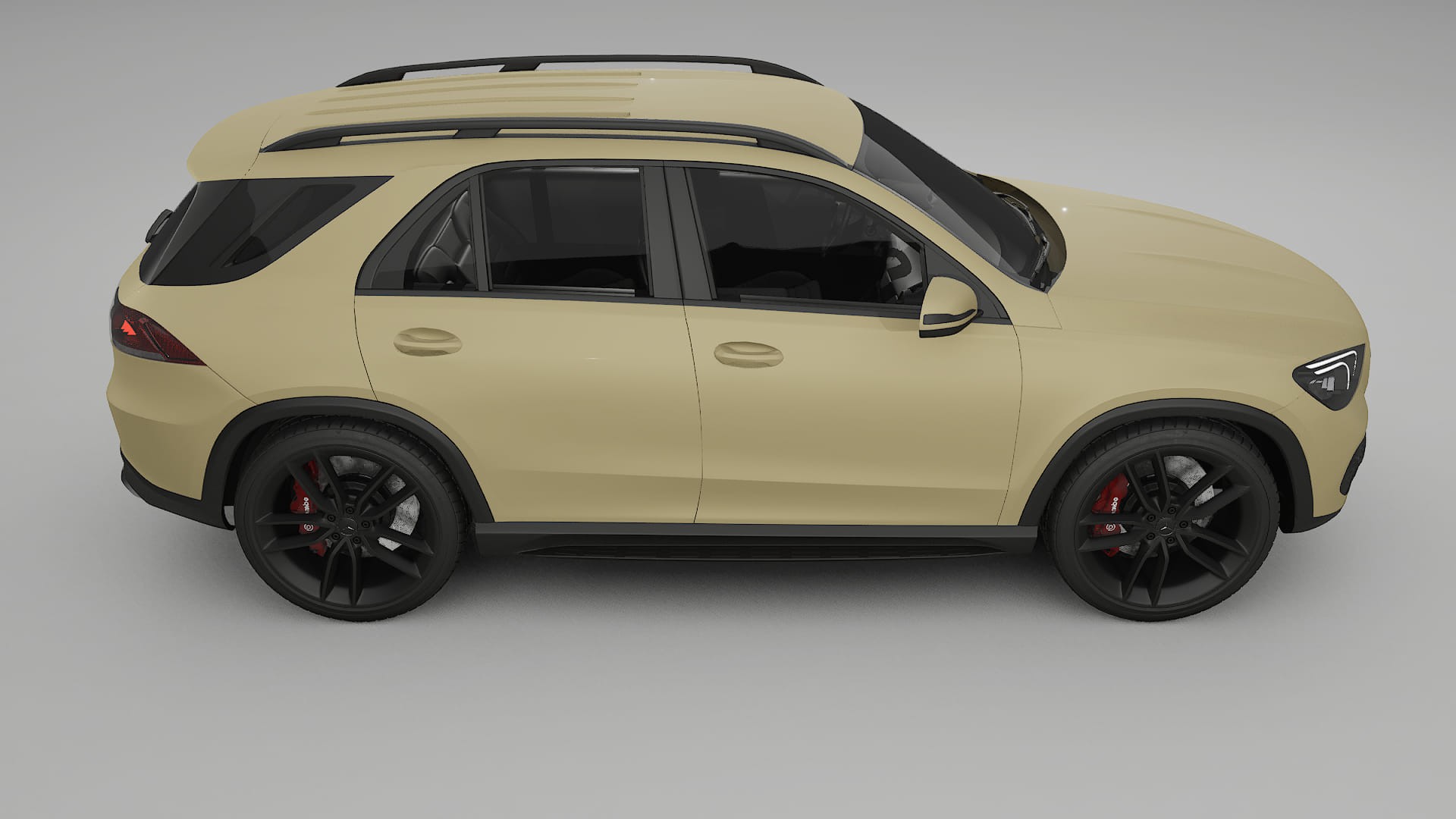 Mercedes GLE W167 TPU Lackschutzfolie | SAND Farbwechsel PPF – Komplett-Vorgeschnittener Kit