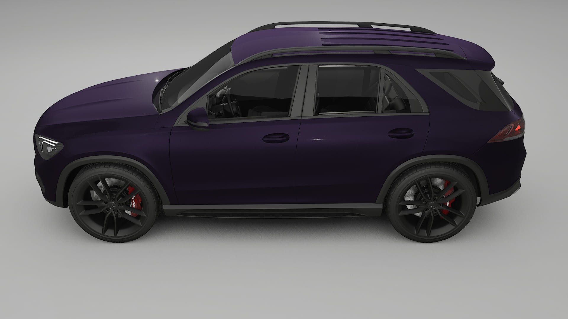 Mercedes GLE W167 TPU Lackschutzfolie | VIOLET Farbwechsel PPF – Komplett-Vorgeschnittener Kit
