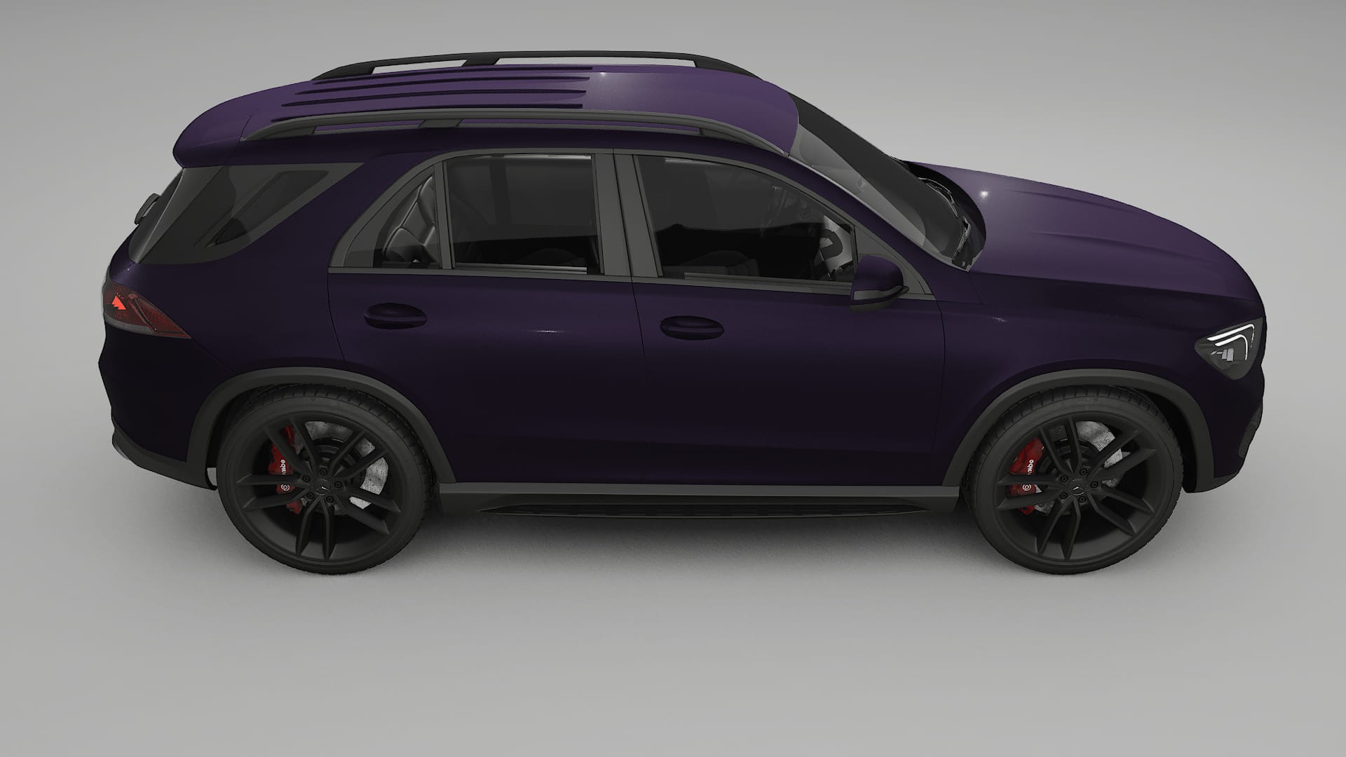 Mercedes GLE W167 TPU Lackschutzfolie | VIOLET Farbwechsel PPF – Komplett-Vorgeschnittener Kit