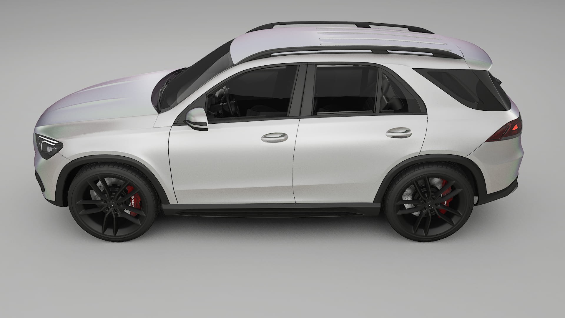 Mercedes GLE W167 TPU Lackschutzfolie | NEBULA Farbwechsel PPF – Komplett-Vorgeschnittener Kit